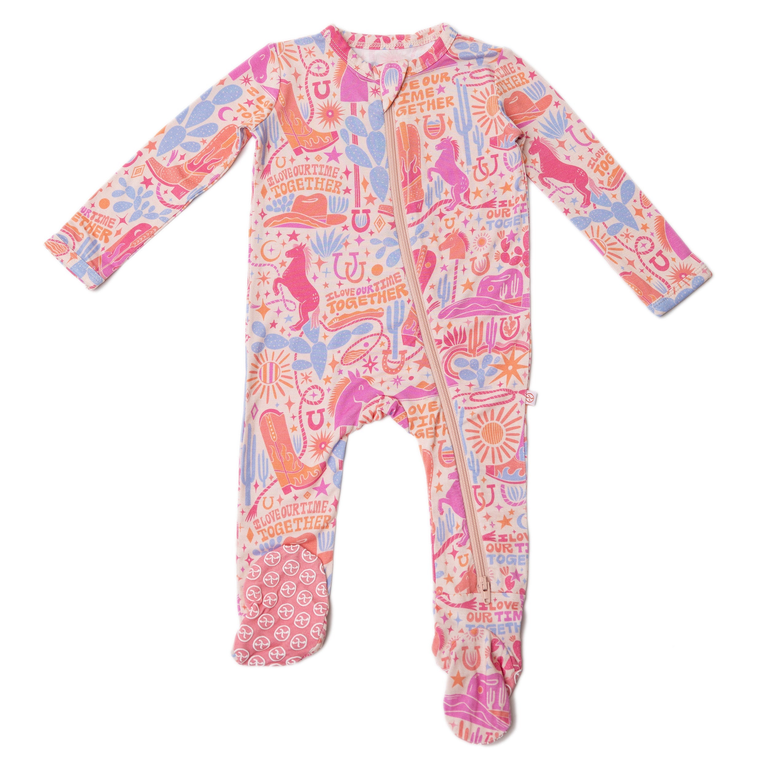 The Second-skin Footie | Saddle Up | "i Love Our Time Together"