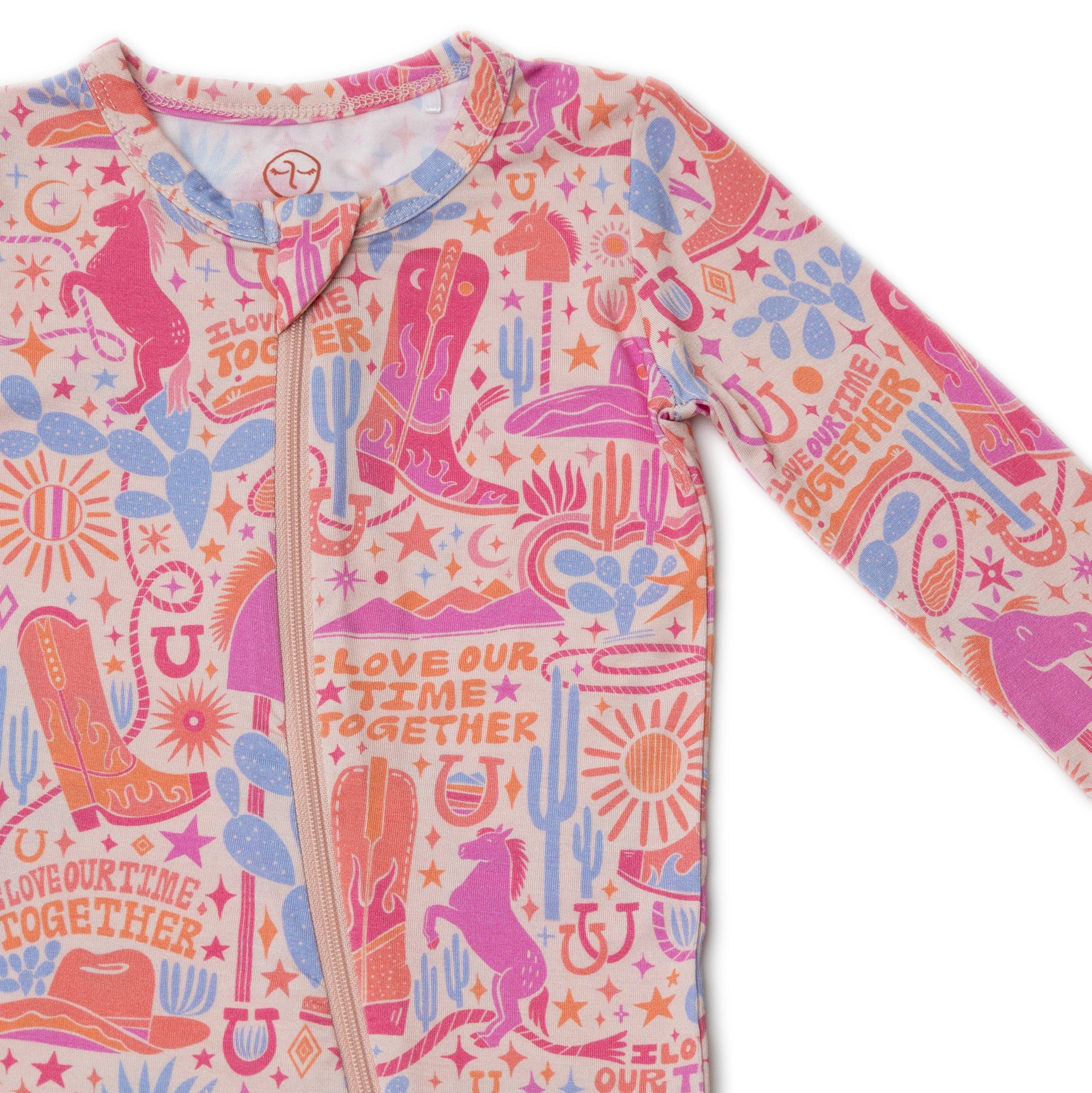 The Second-skin Footie | Saddle Up | "i Love Our Time Together"