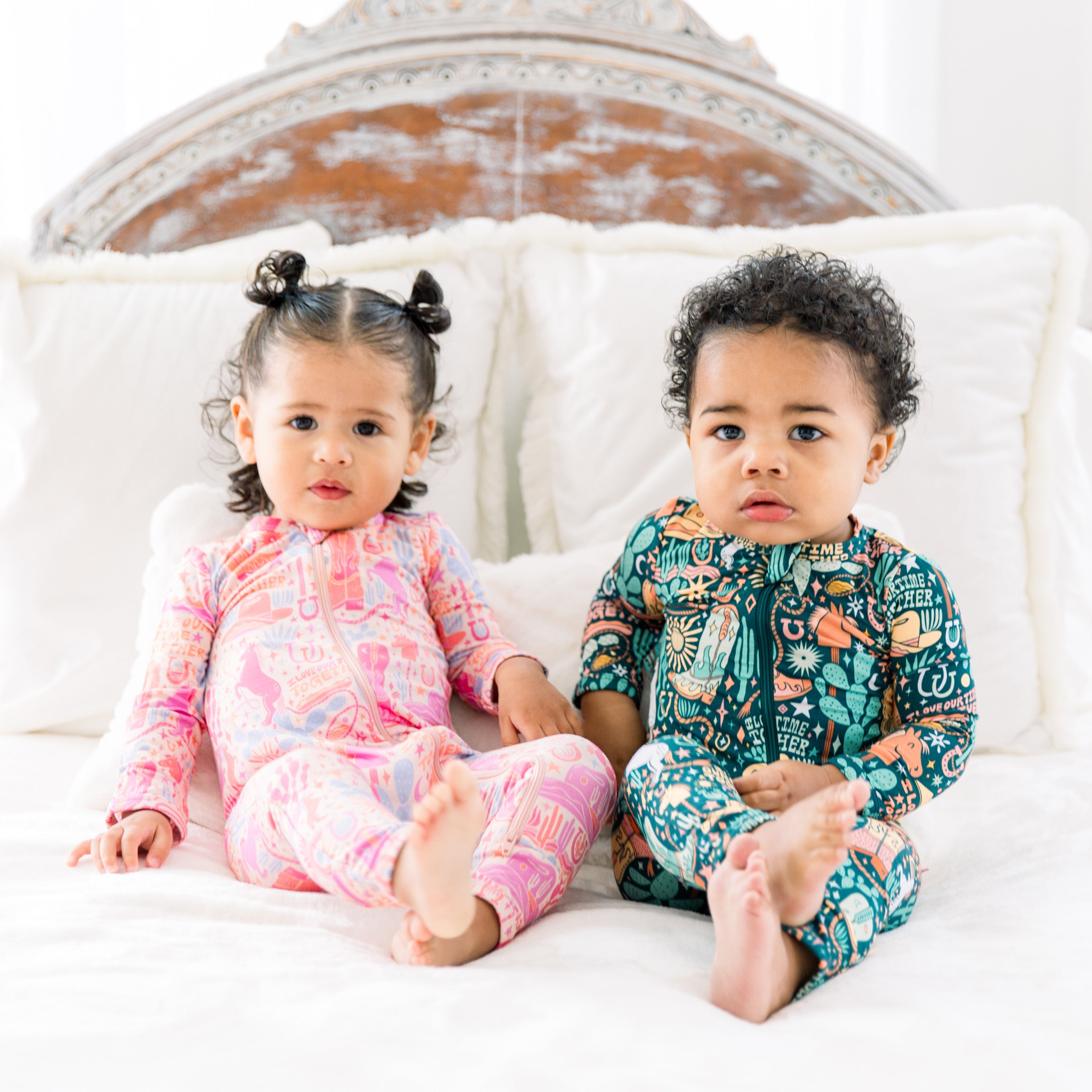 The Second-skin Footless Romper | Saddle Up | "i Love Our Time Together"