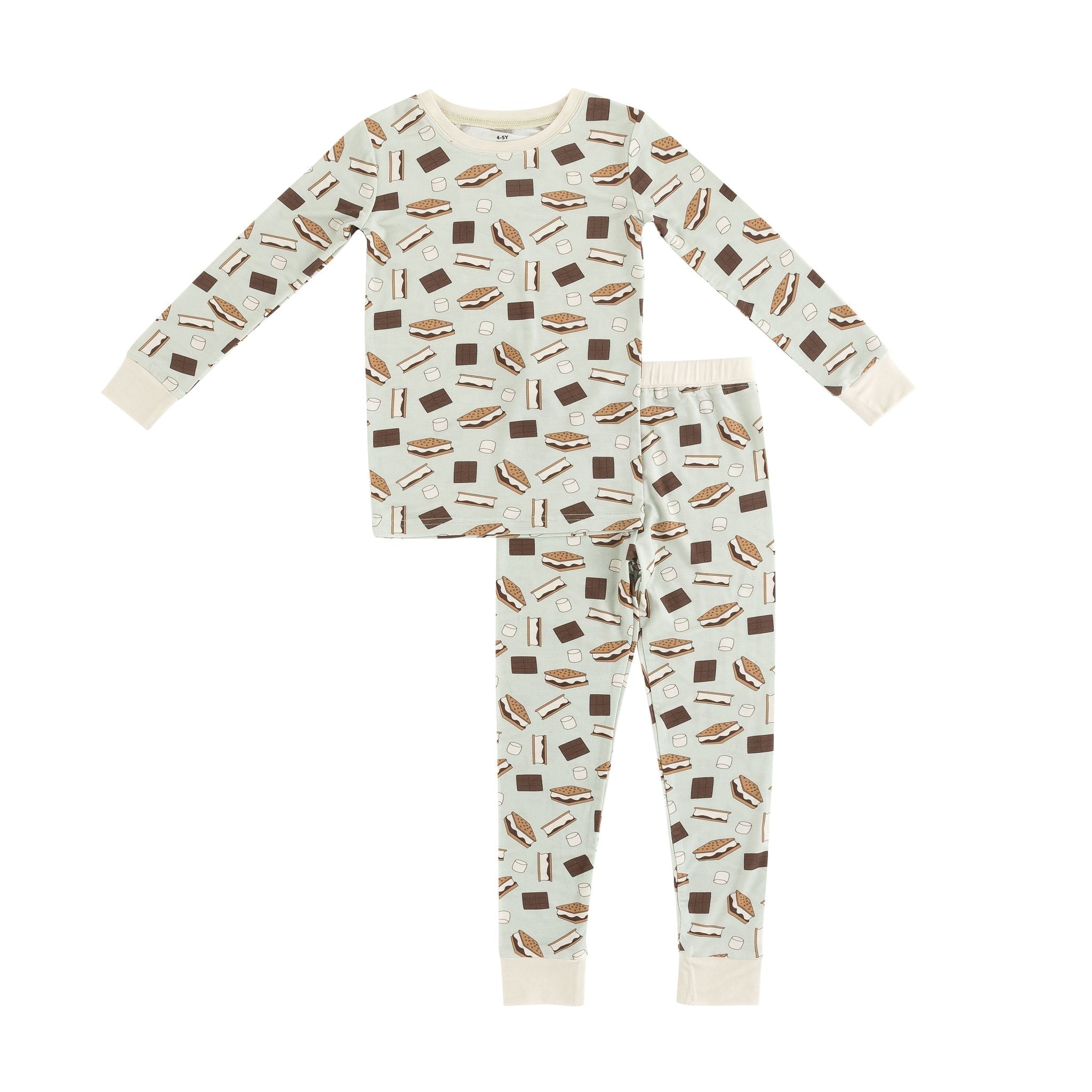 S'more To Love (long Sleeve Pj) - Blue