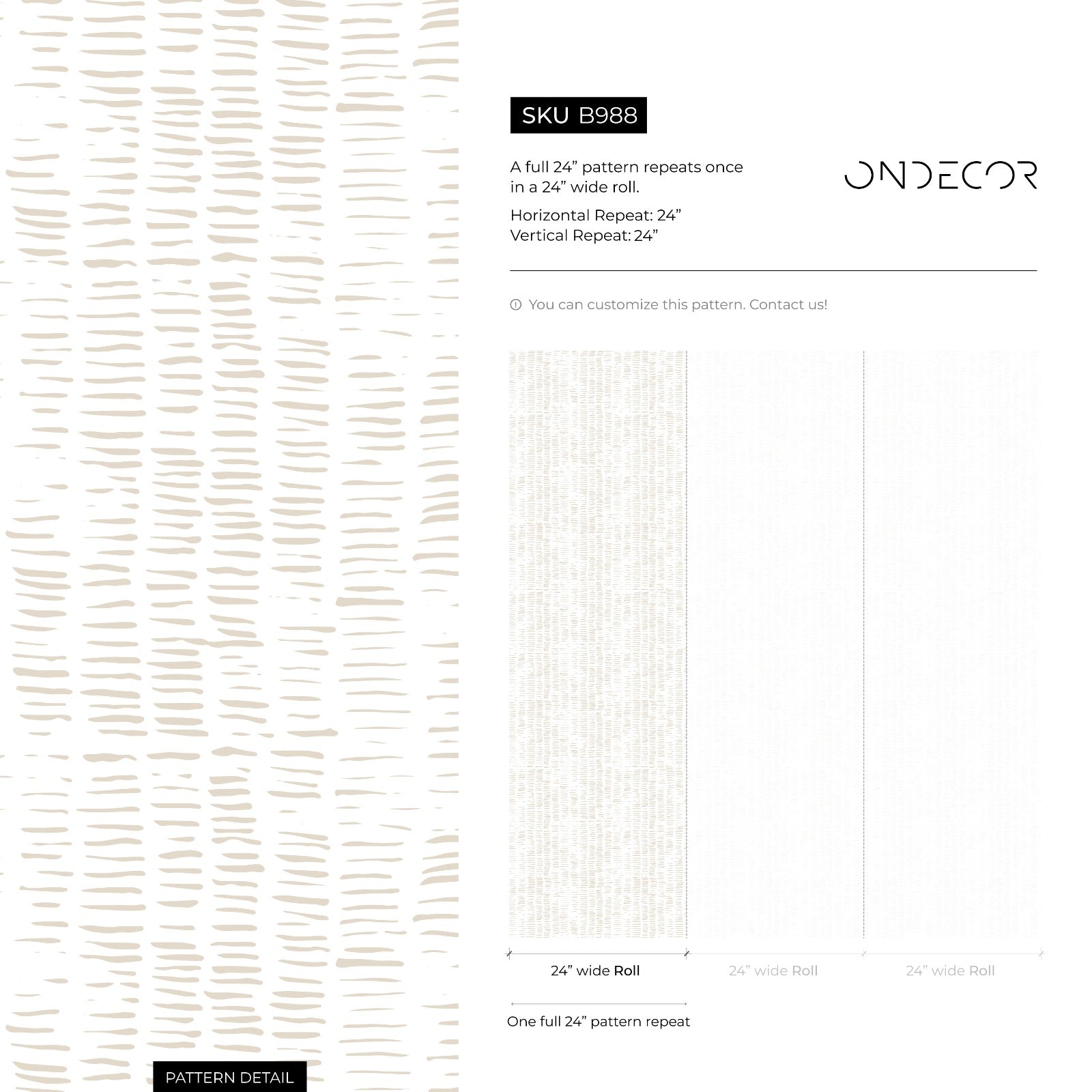 Abstract Wallpaper With A Textured Dashed Line Motif In Beige - B988