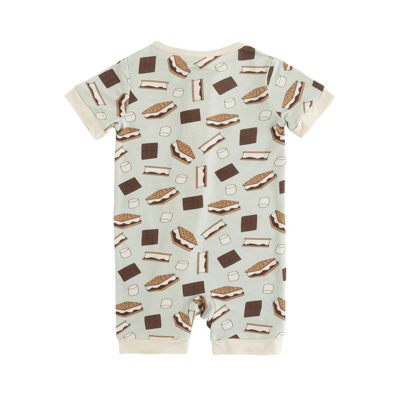 S'more To Love (romper) - Blue
