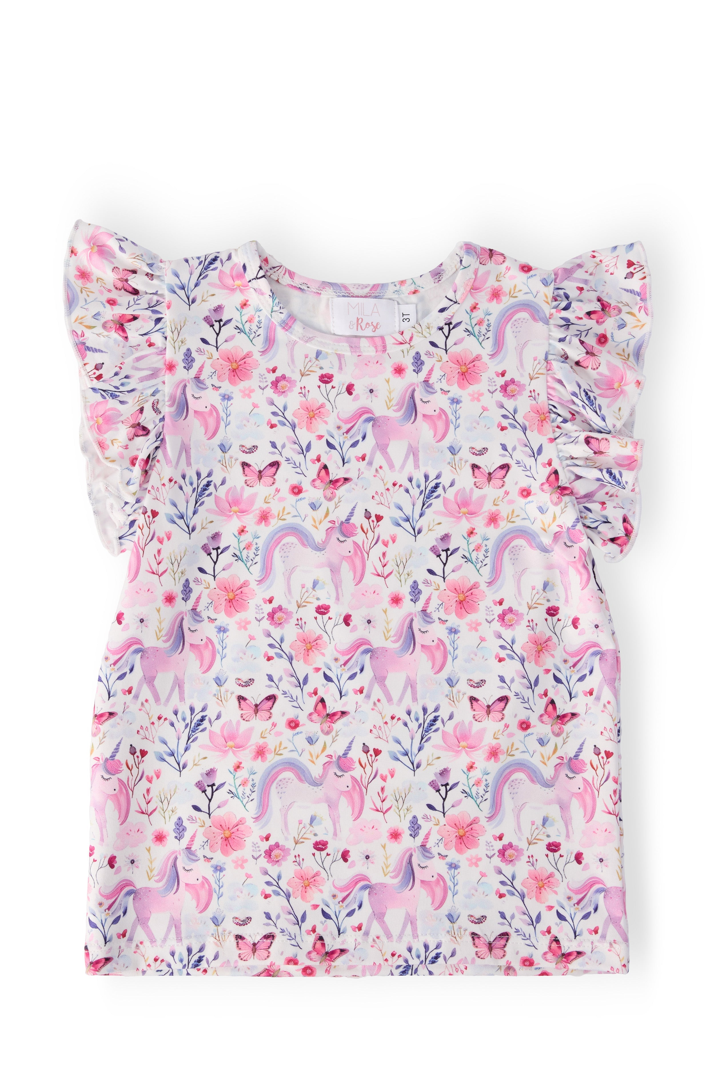 Whimsical Woods S/s Ruffle Tee