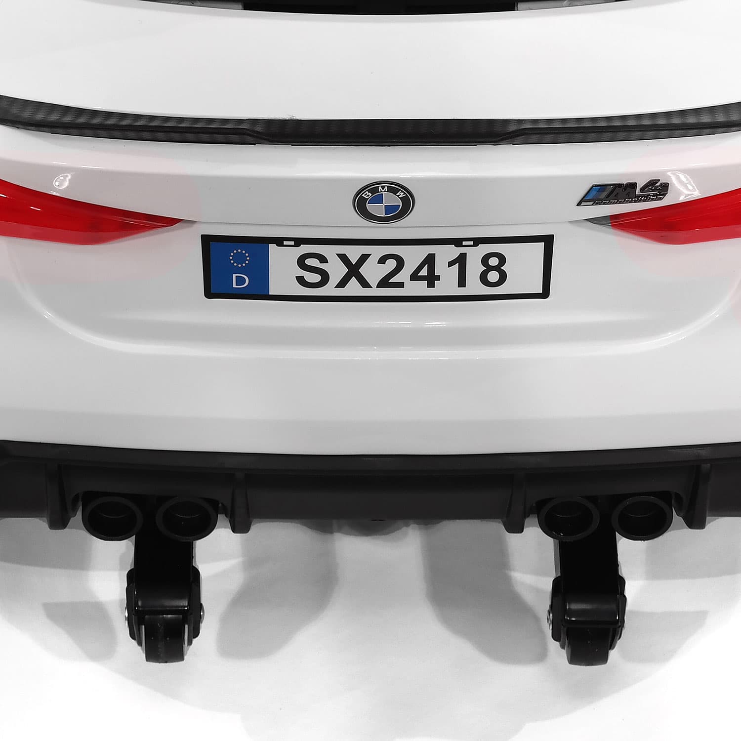 Bmw M4 12v Kids Ride-on Car With R/c Parental Remote | Red