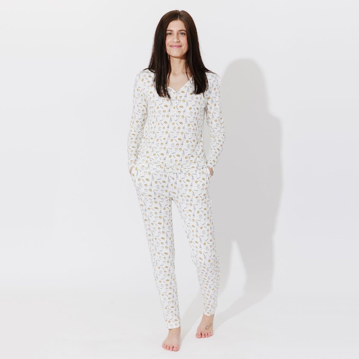 Milk & Cookies Bamboo Women's Pajama Set