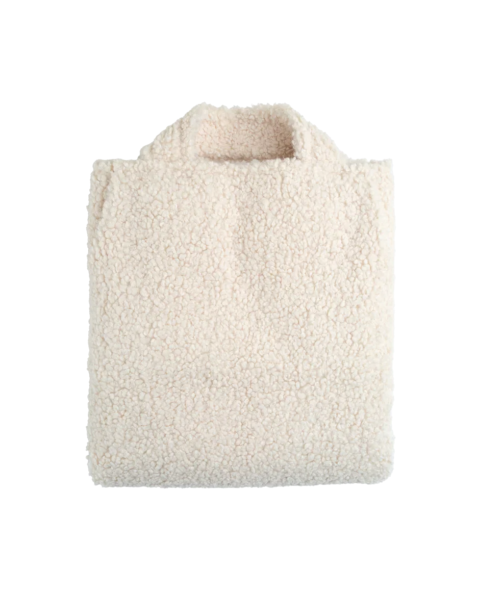 Cream White Beanbag Chair Extra Cover