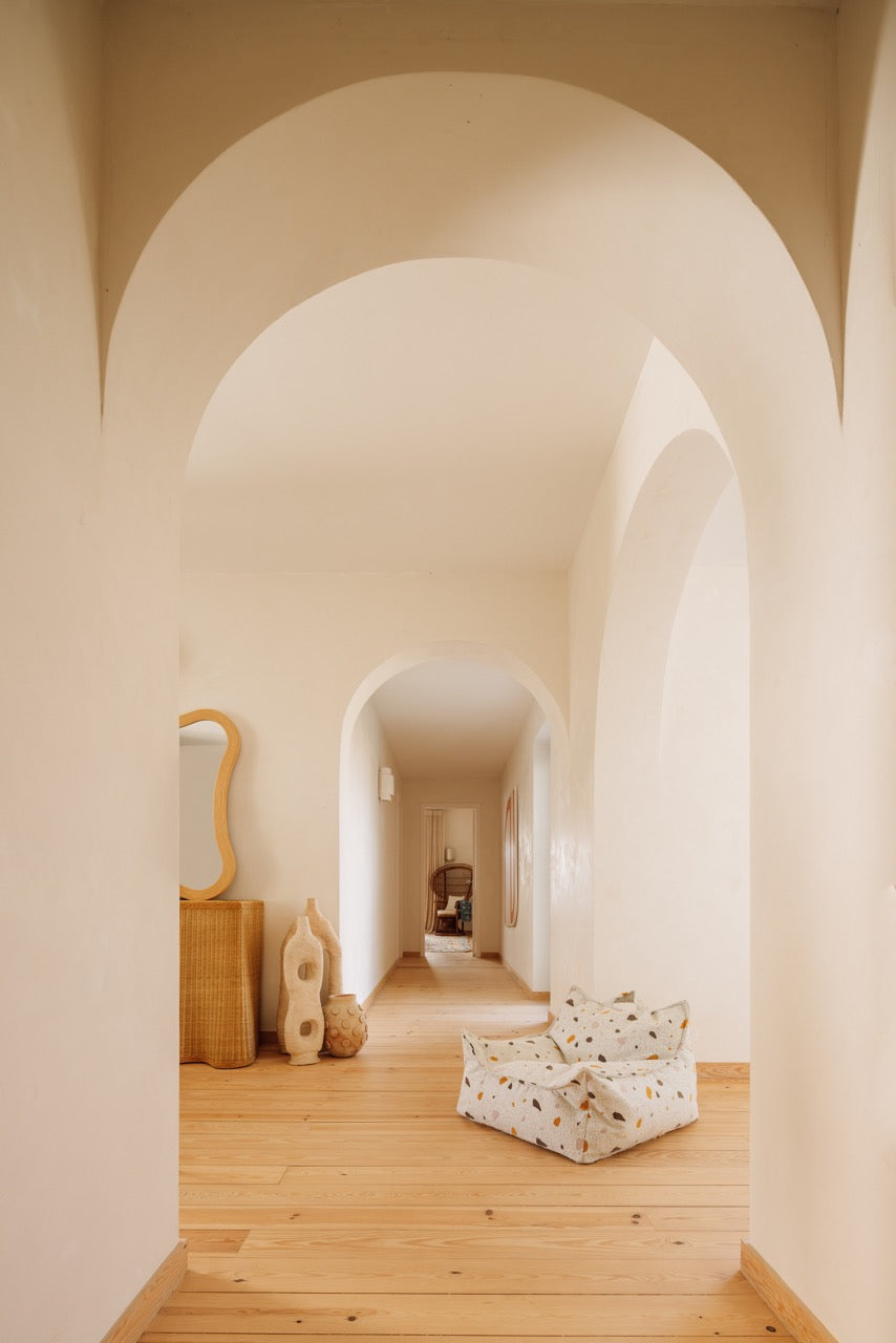 Terrazzo Marble Beanbag Chair