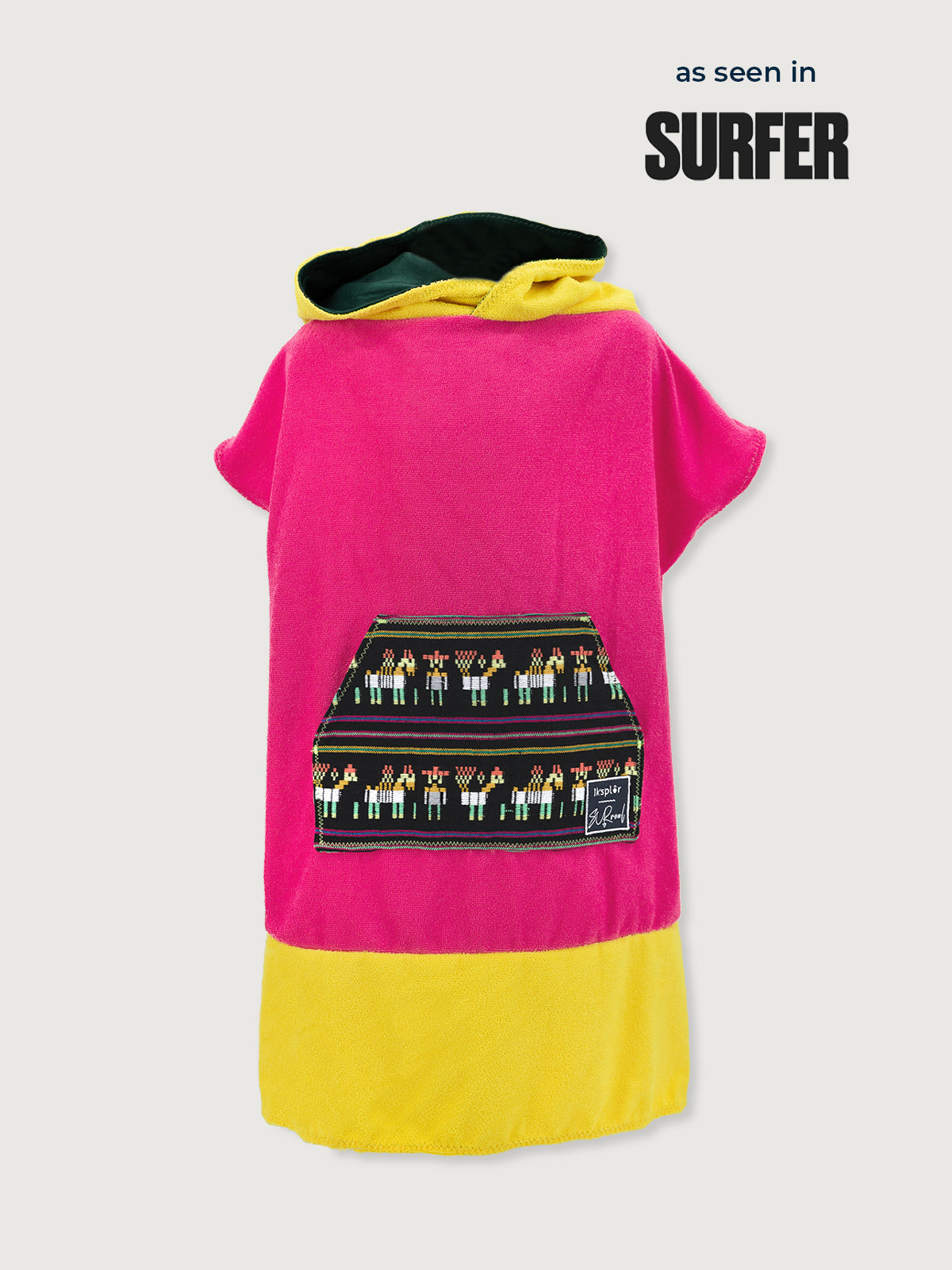 X Surreal Towel Poncho: Unisex