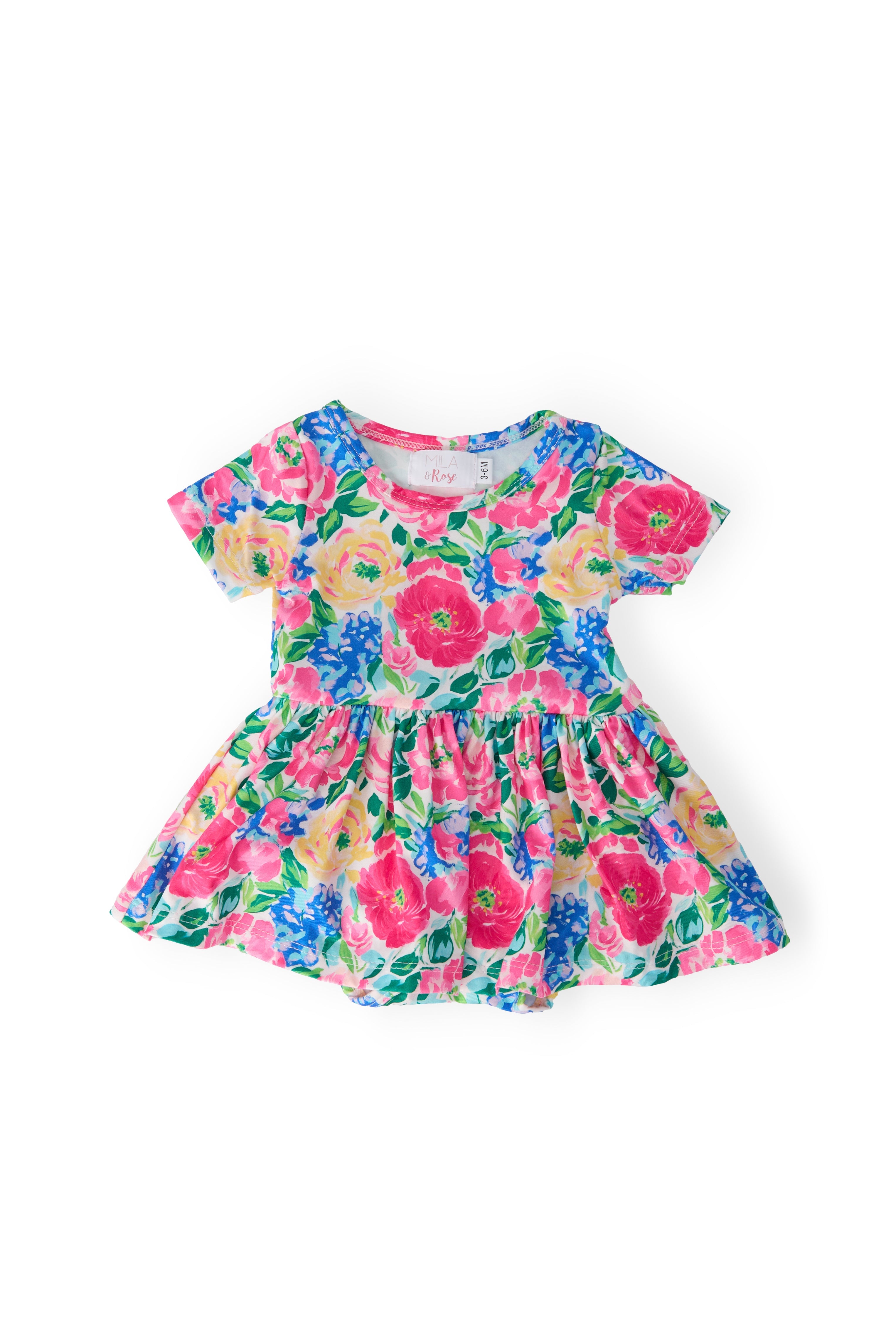 Wildflower Wishes S/s Twirl Bodysuit