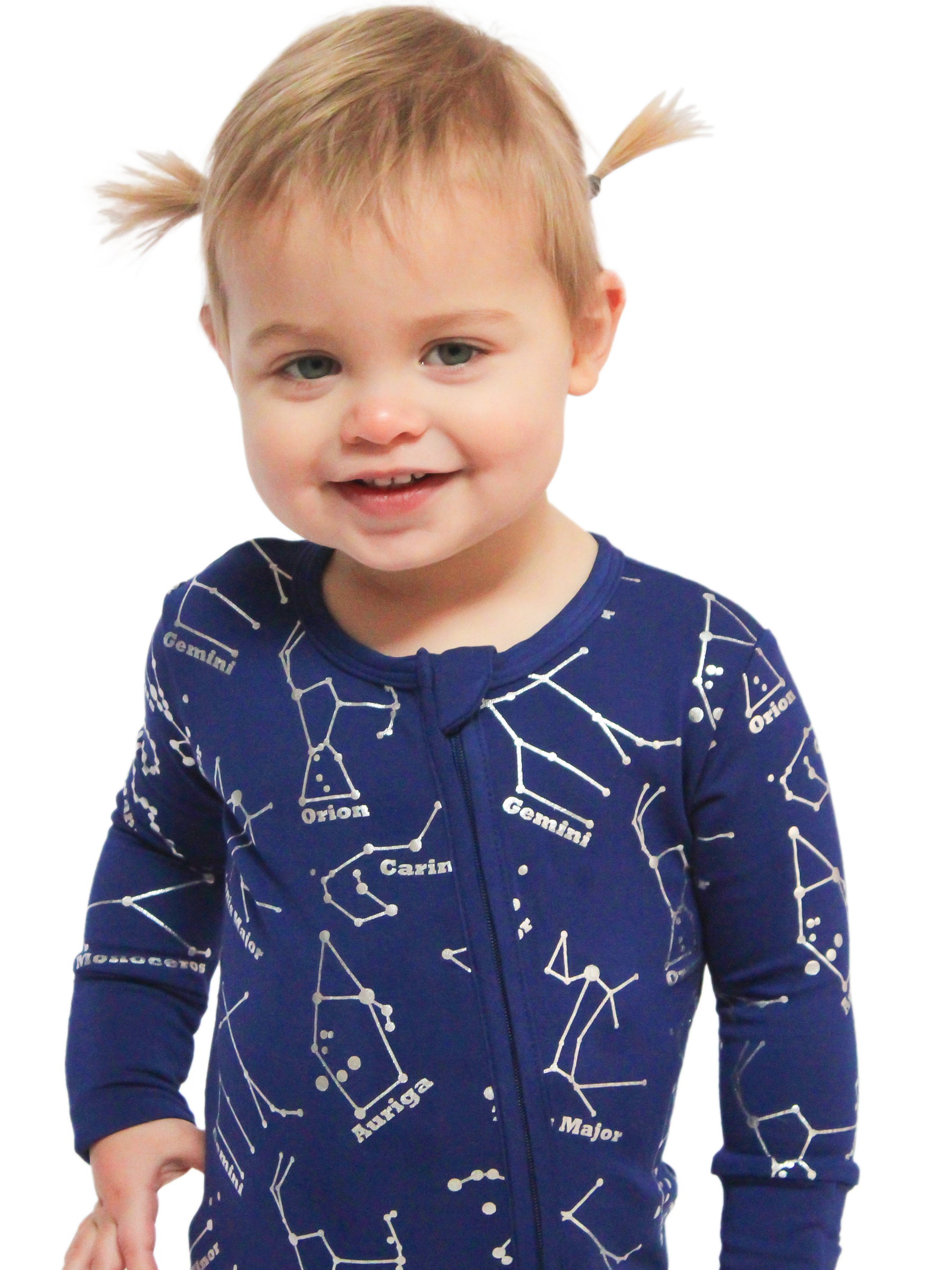 Night Sky Zip Romper