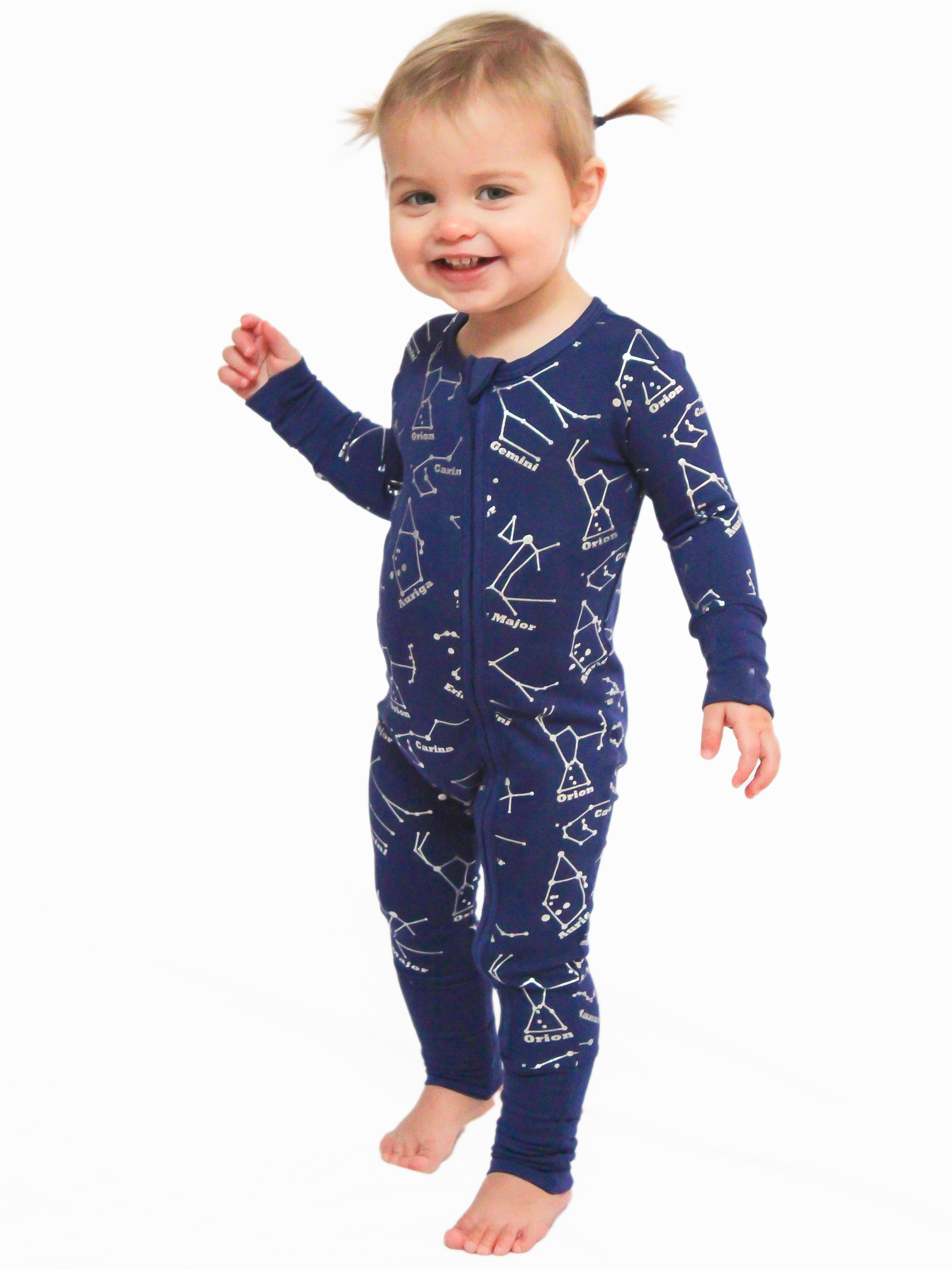 Night Sky Zip Romper