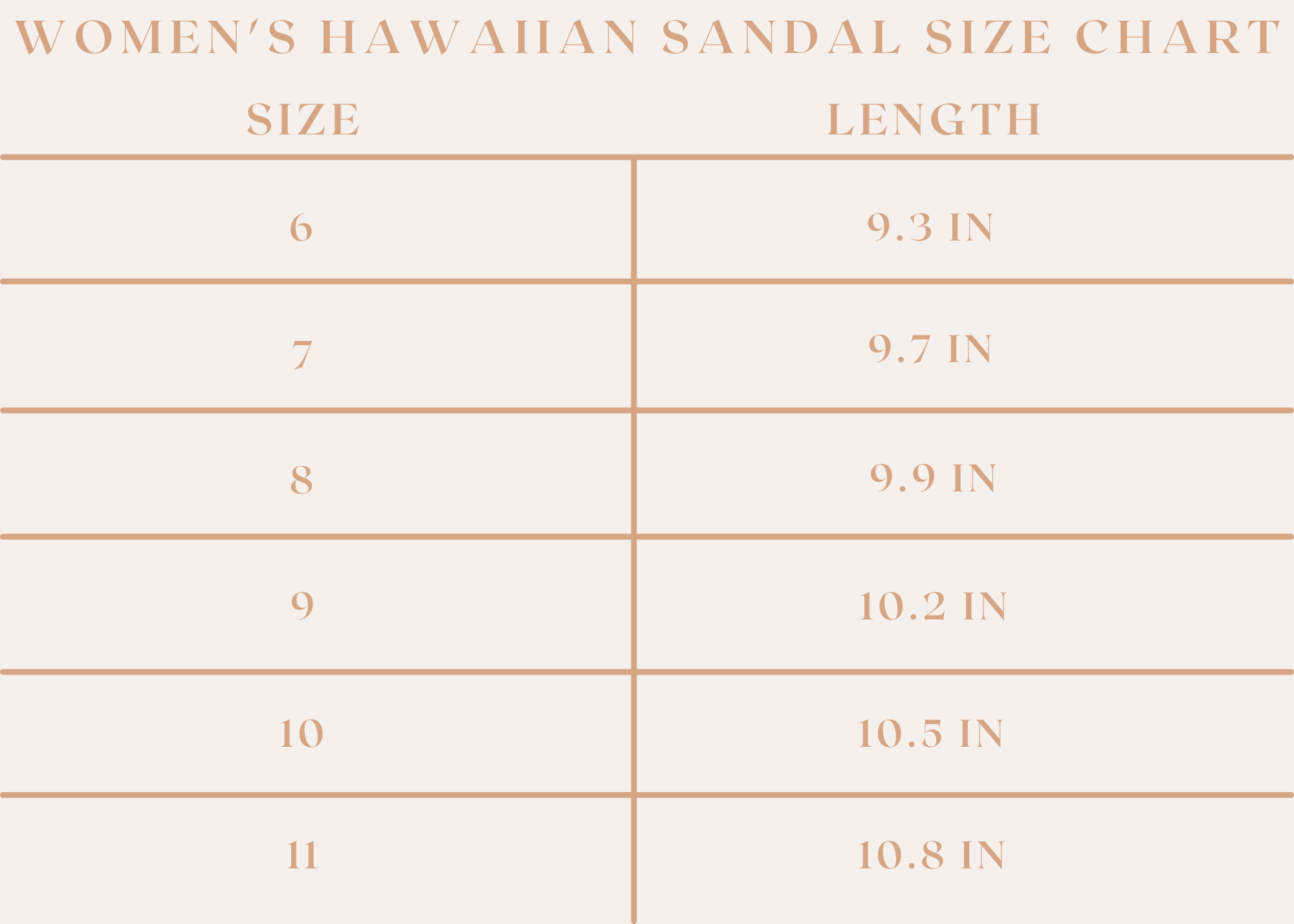 Women's Hawaiian Sandals