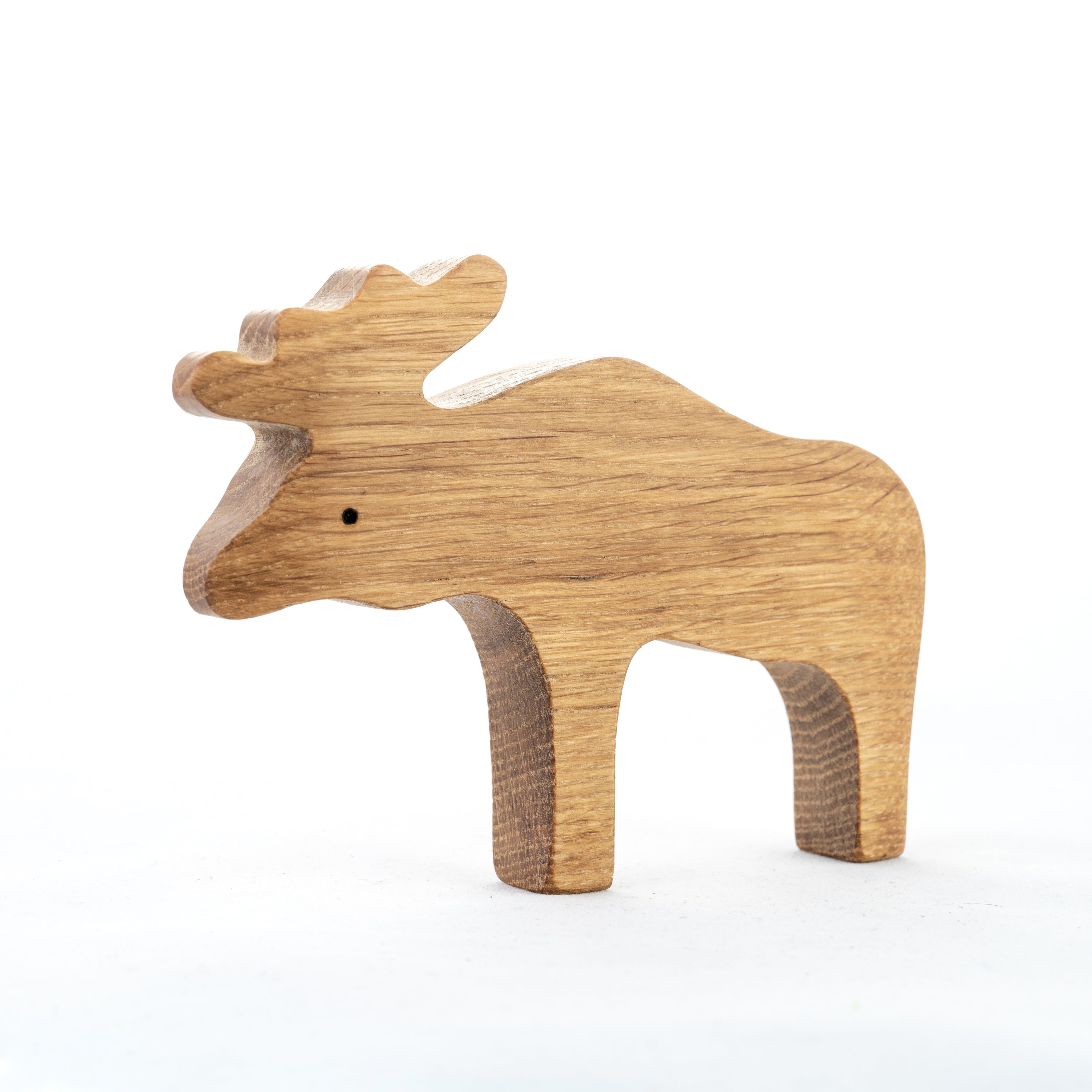 Natural Wooden Forest Animals Set Of 9