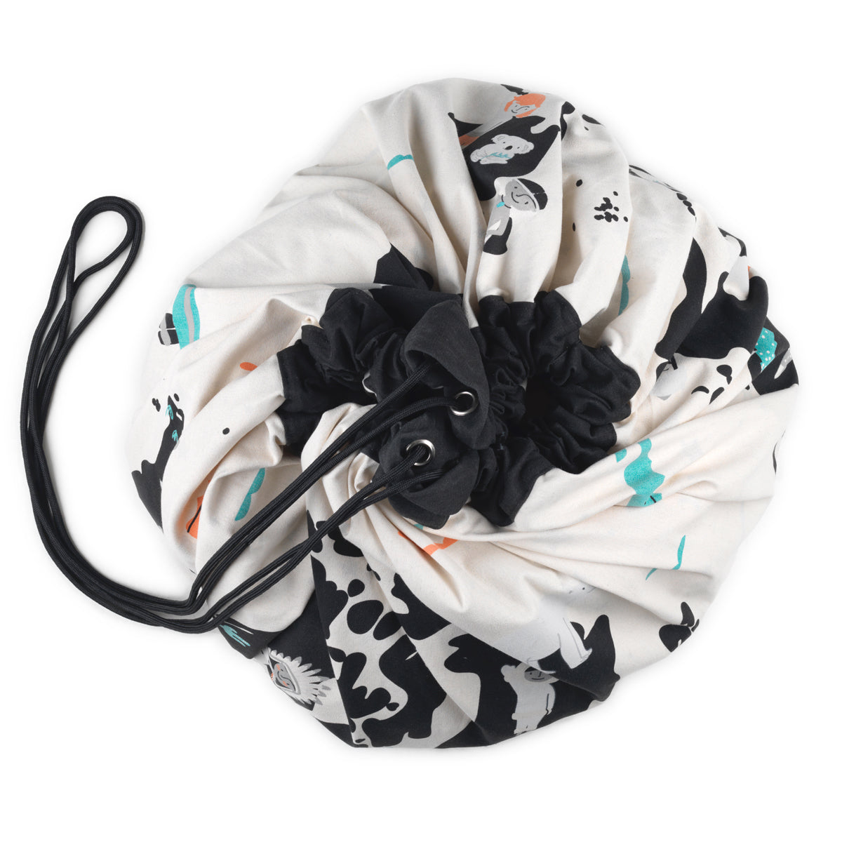 Worldmap/stars Toy Storage Bag