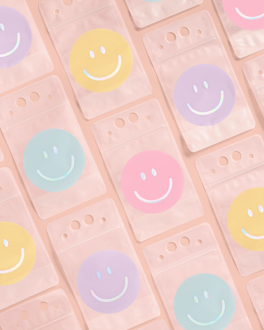 Smiley Sippers - 16 Pouches + Straws