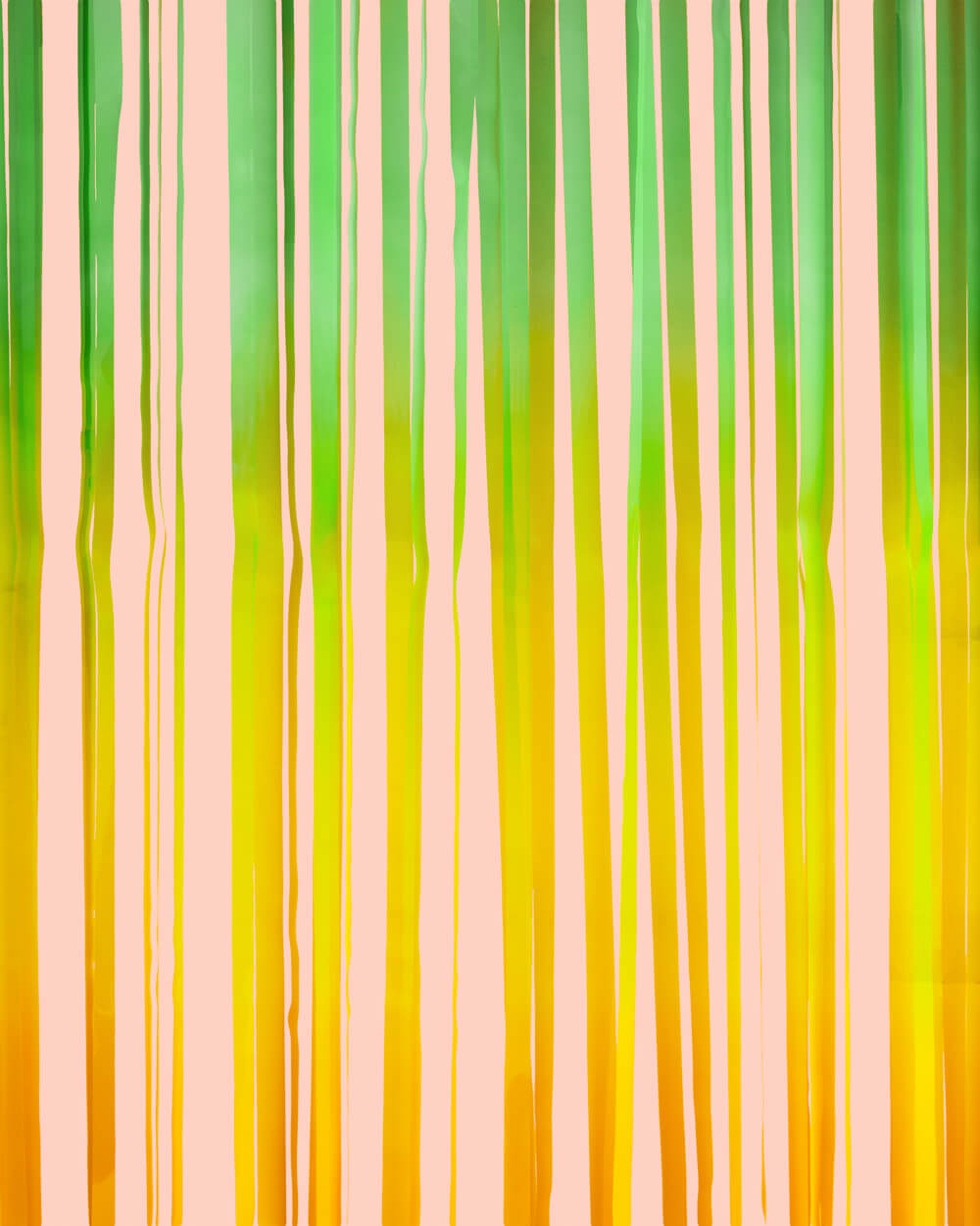 Pastel Party Curtain - Rainbow Foil Curtain