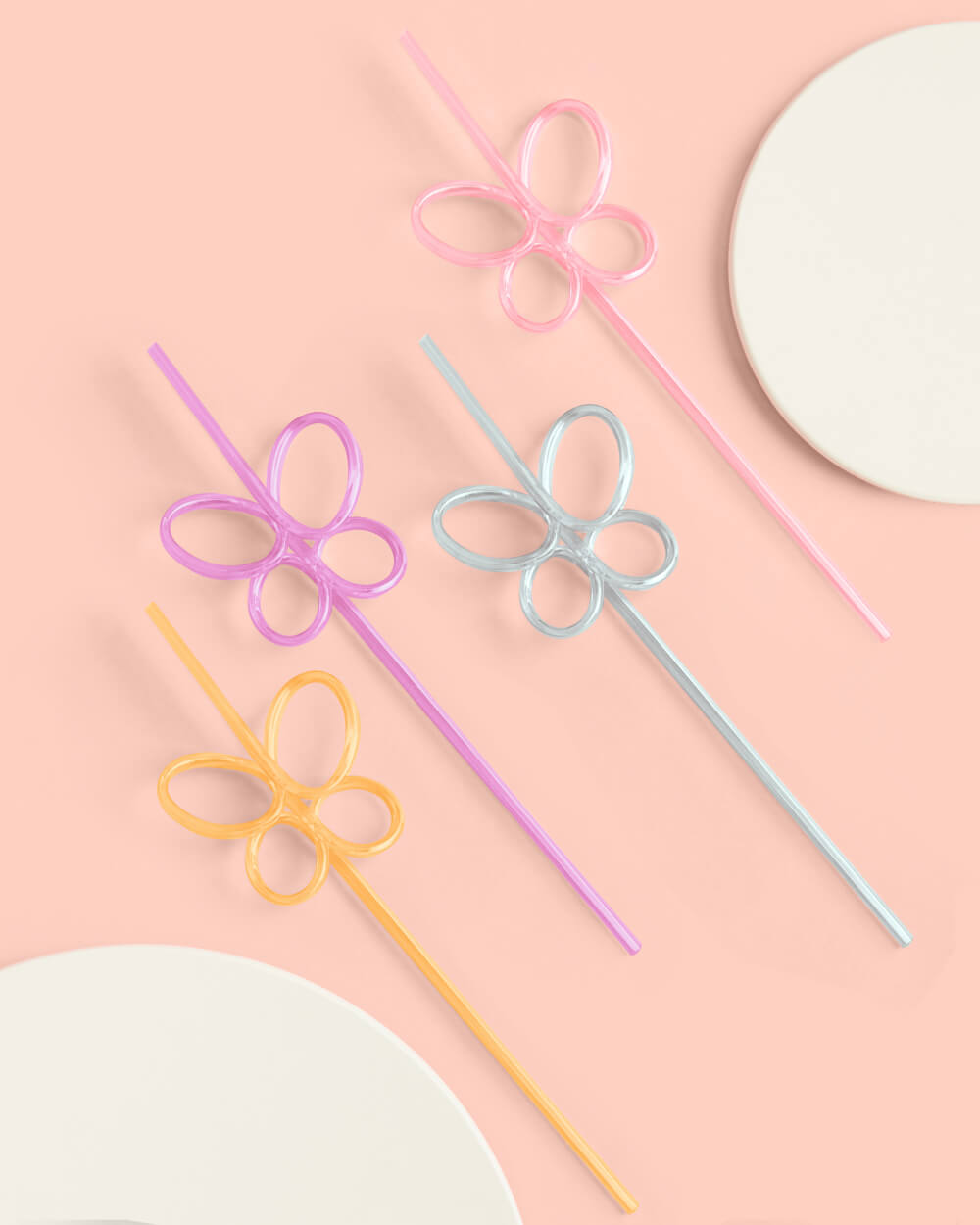 Smiley Sippers - 16 Pouches + Straws