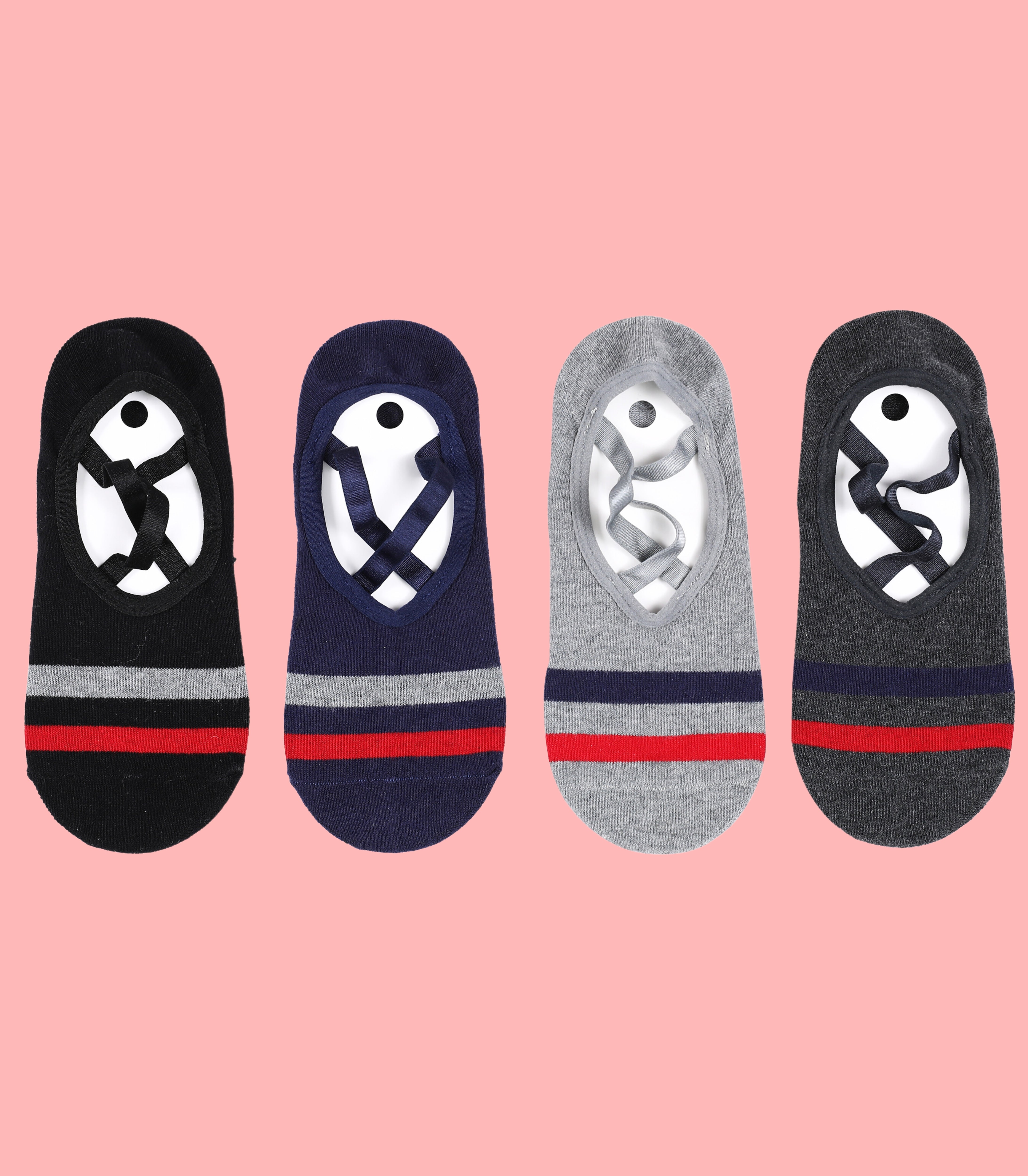 Non-slip Women's Hospital Socks (stripes)