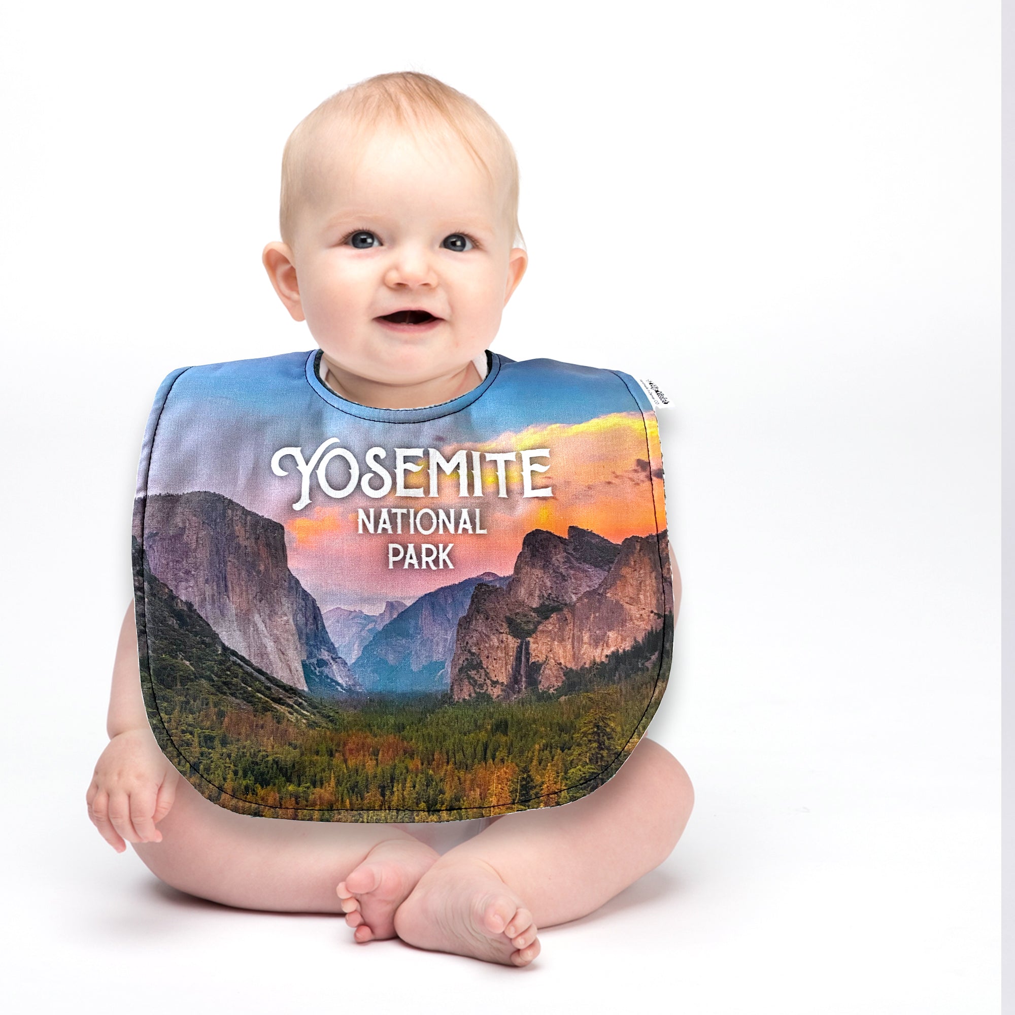 Yosemite National Park Baby Bib