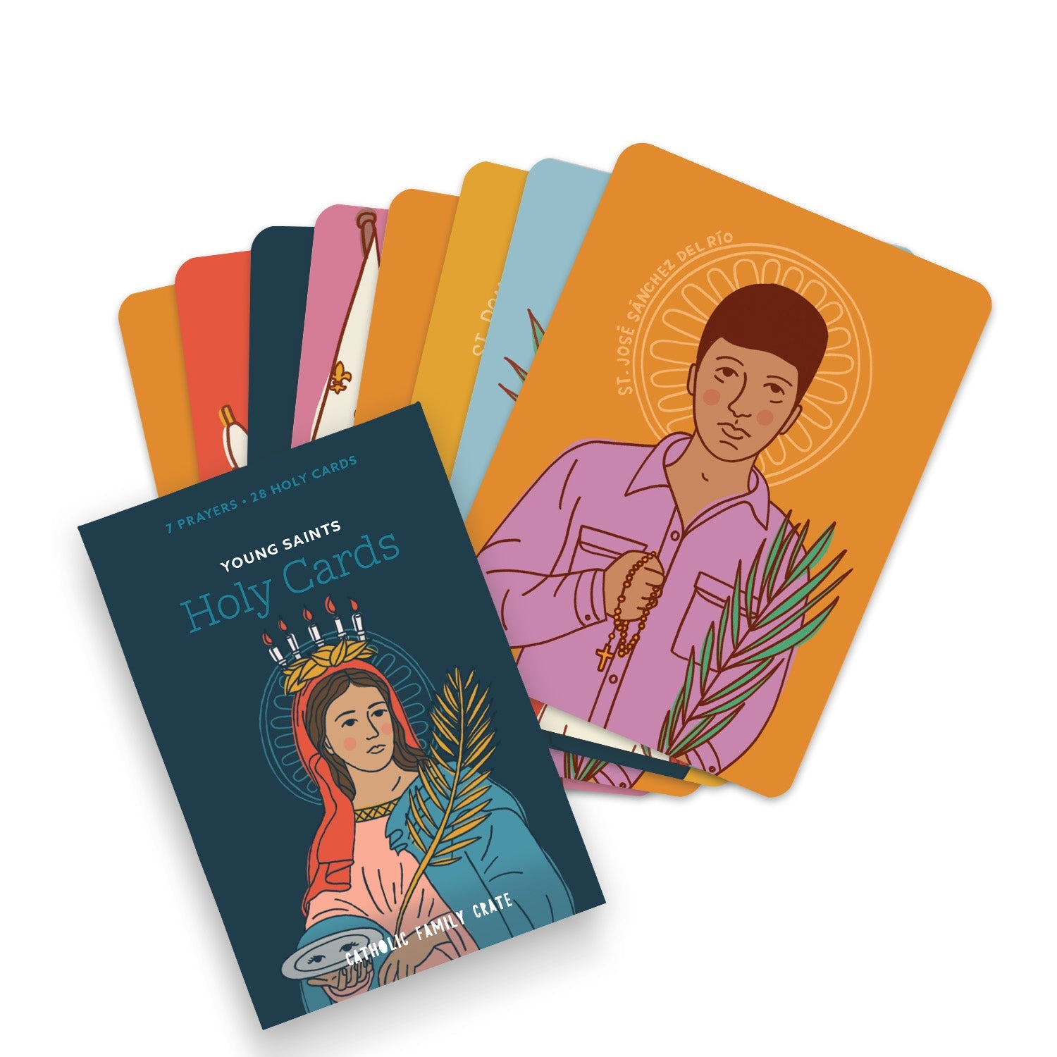 Holy Cards Pack - Young Saints