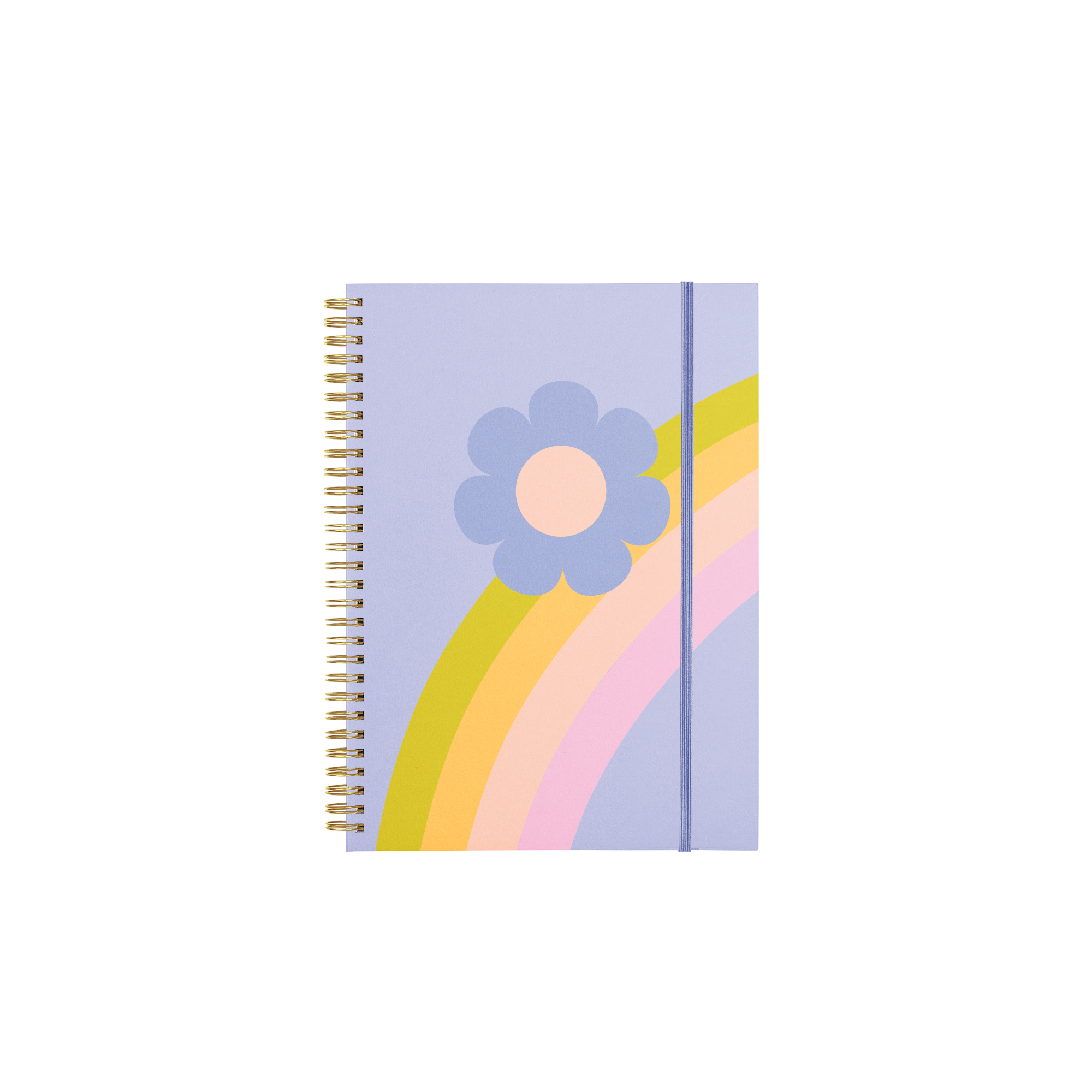 Rainbow Flower Notebook