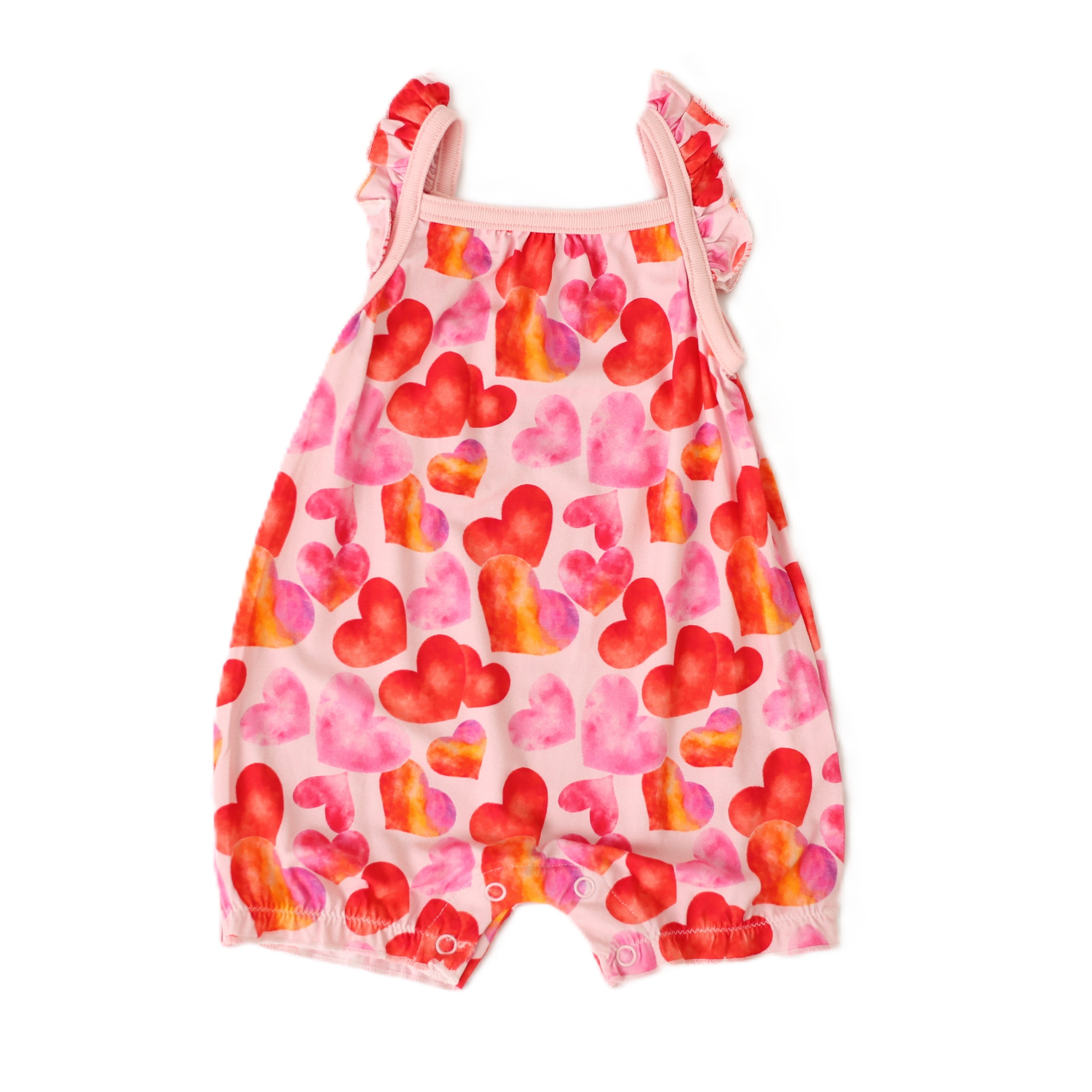 Love Hearts Bubble Romper