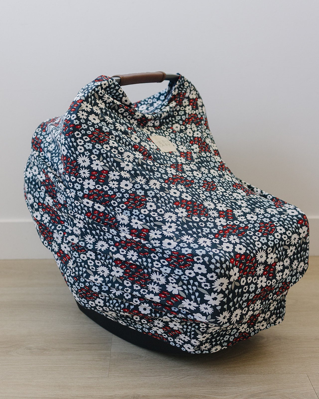 Americana Floral Ribbed Bamboo Multi-use Cover