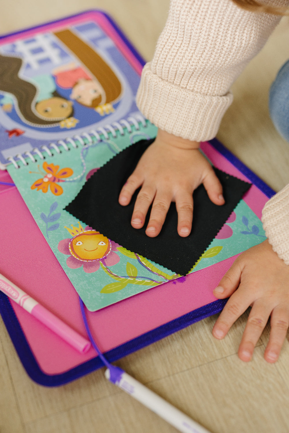 Totebook Kids Dry Erase Activity Kit - Set Of 2 Books