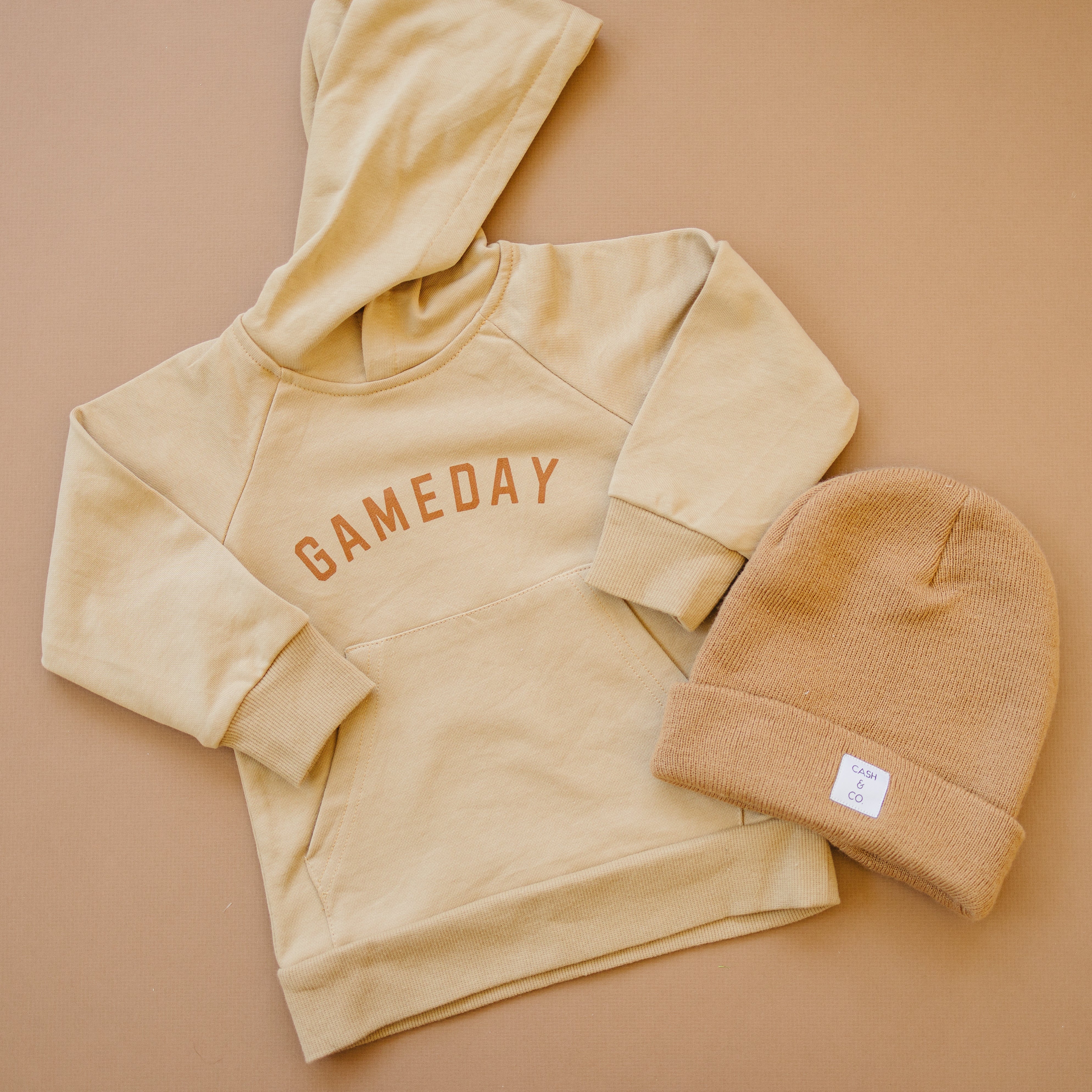 Camel ‘gameday’ Hooded Sweatshirt