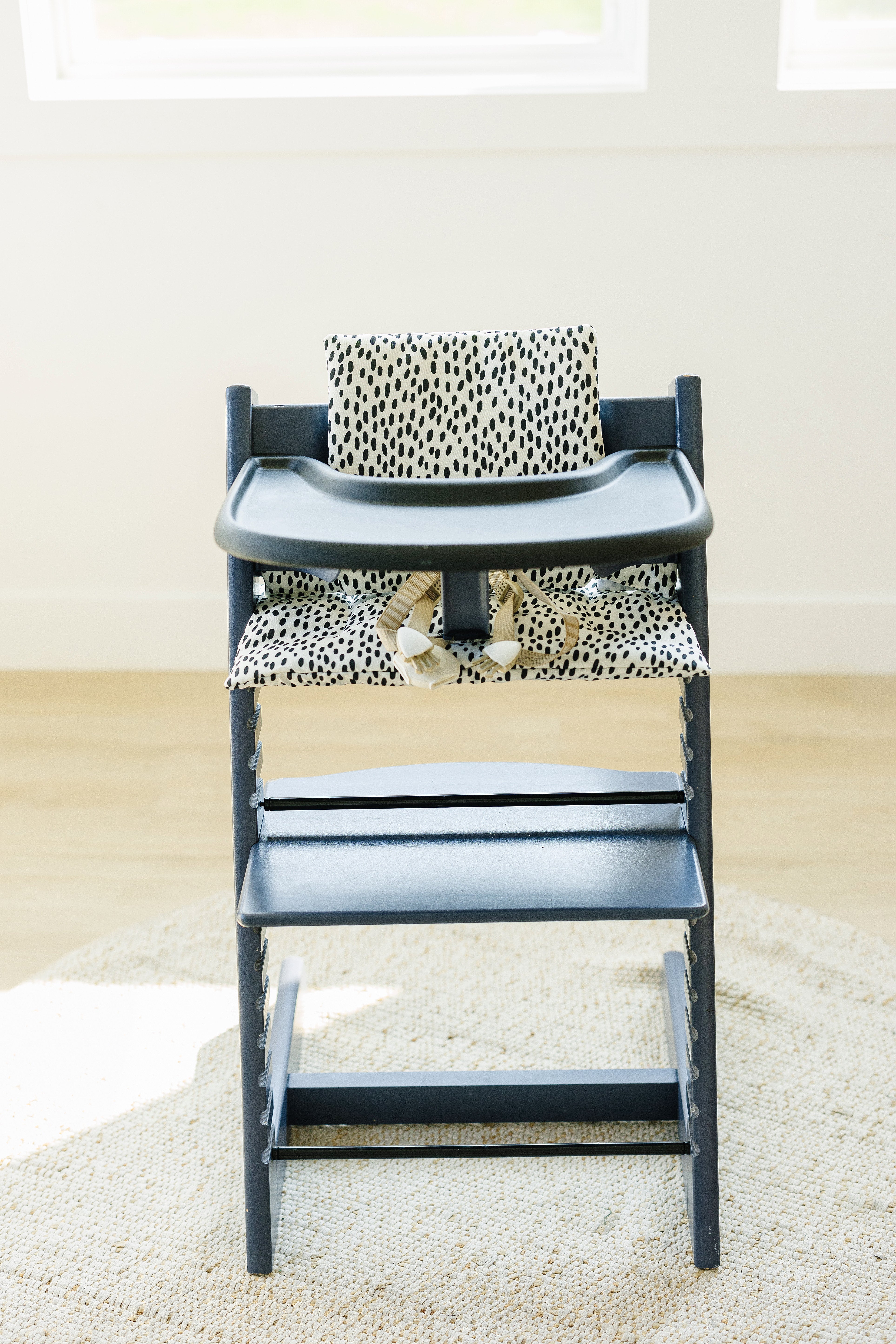 Black Dots Cushion For The Stokke Tripp Trapp Highchair