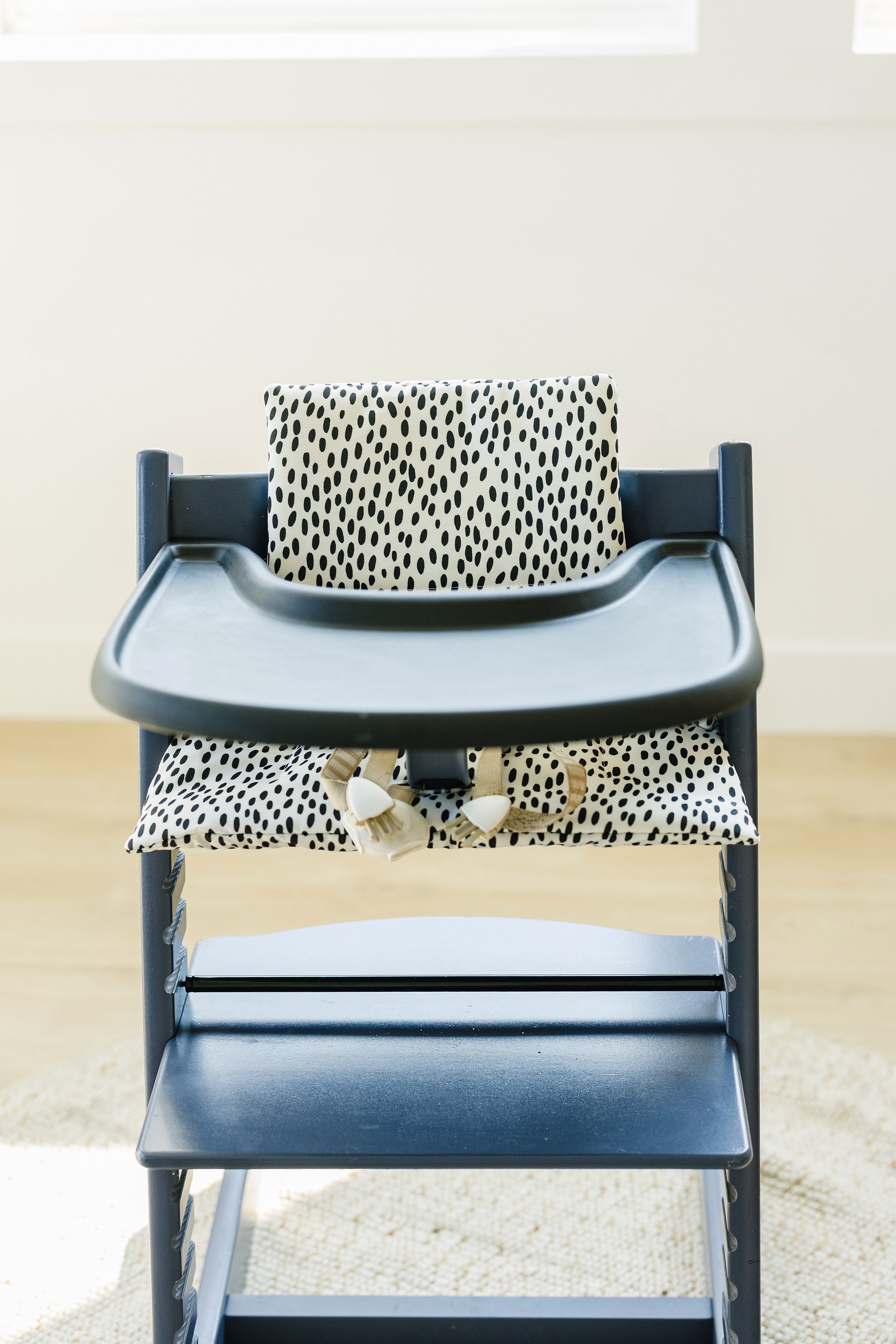 Black Dots Cushion For The Stokke Tripp Trapp Highchair