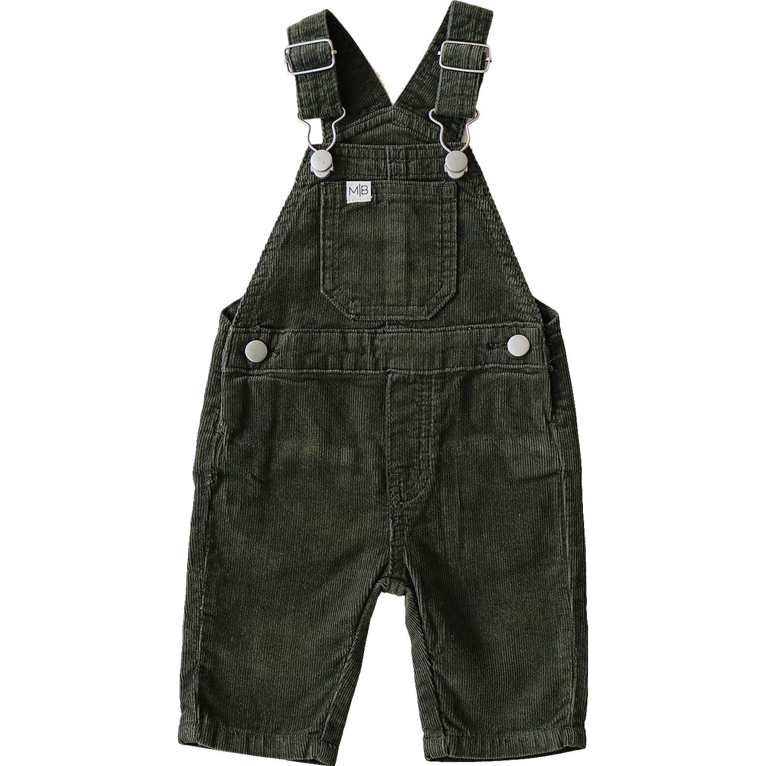 Green Corduroy Overalls
