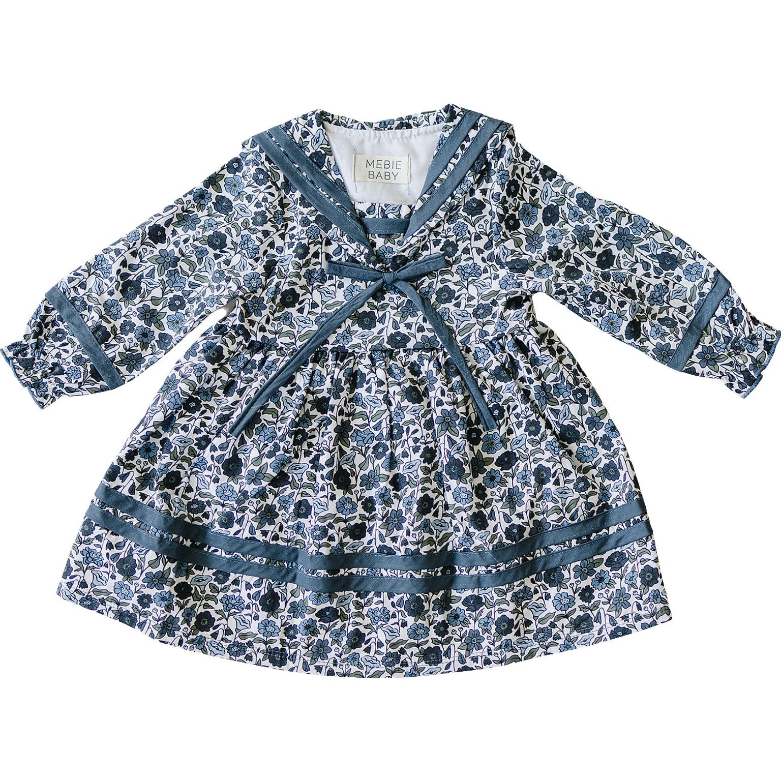 long sleeve sailor dress Floral Sailor Dress 0-3