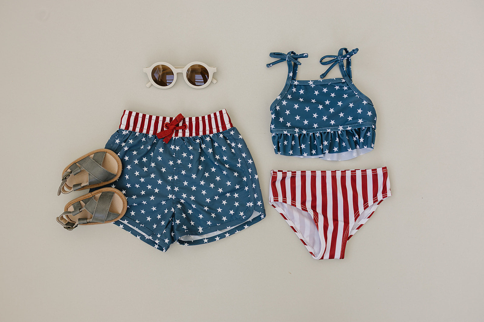 Stars And Stripes Swim Shorts