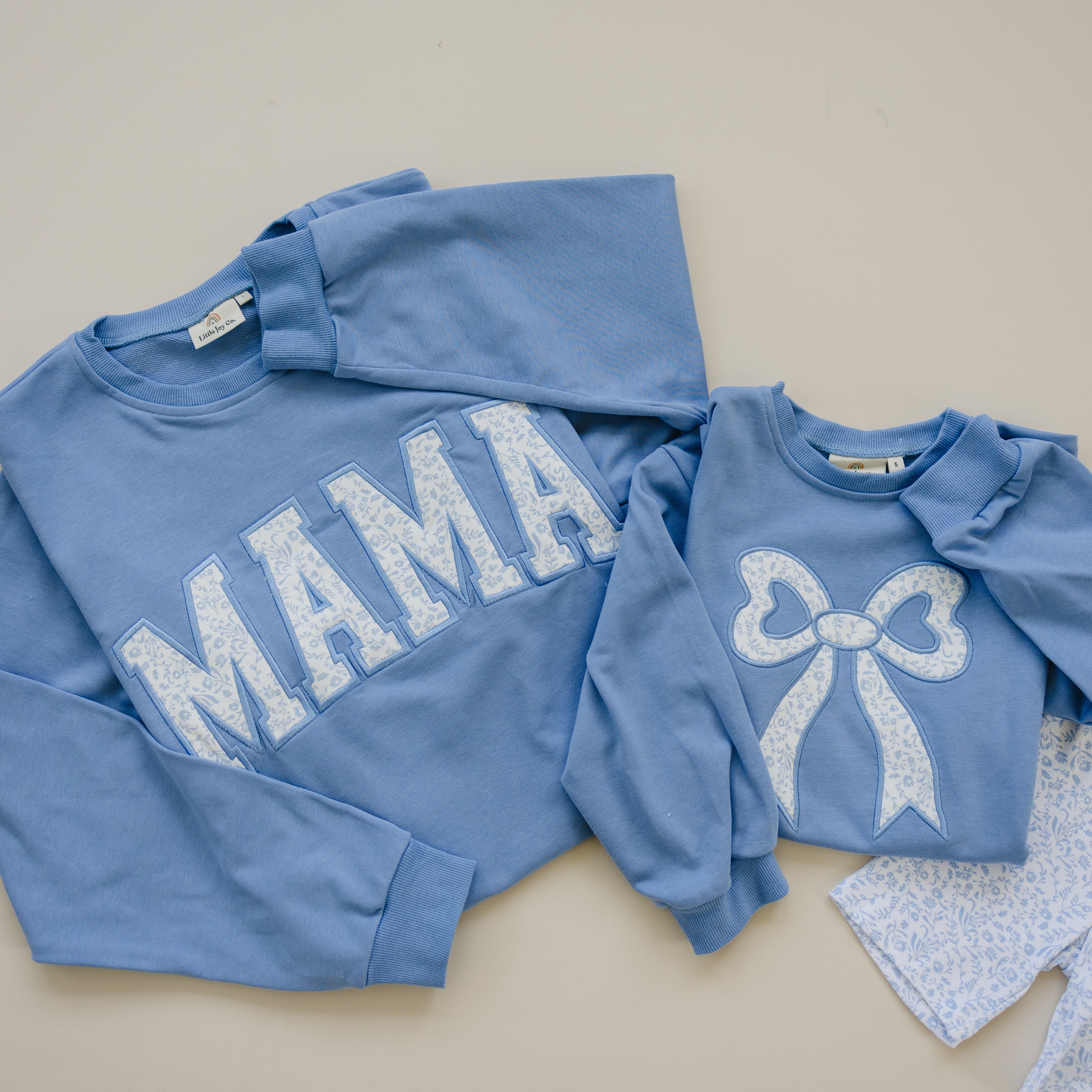Mama Applique Crewneck Sweatshirt