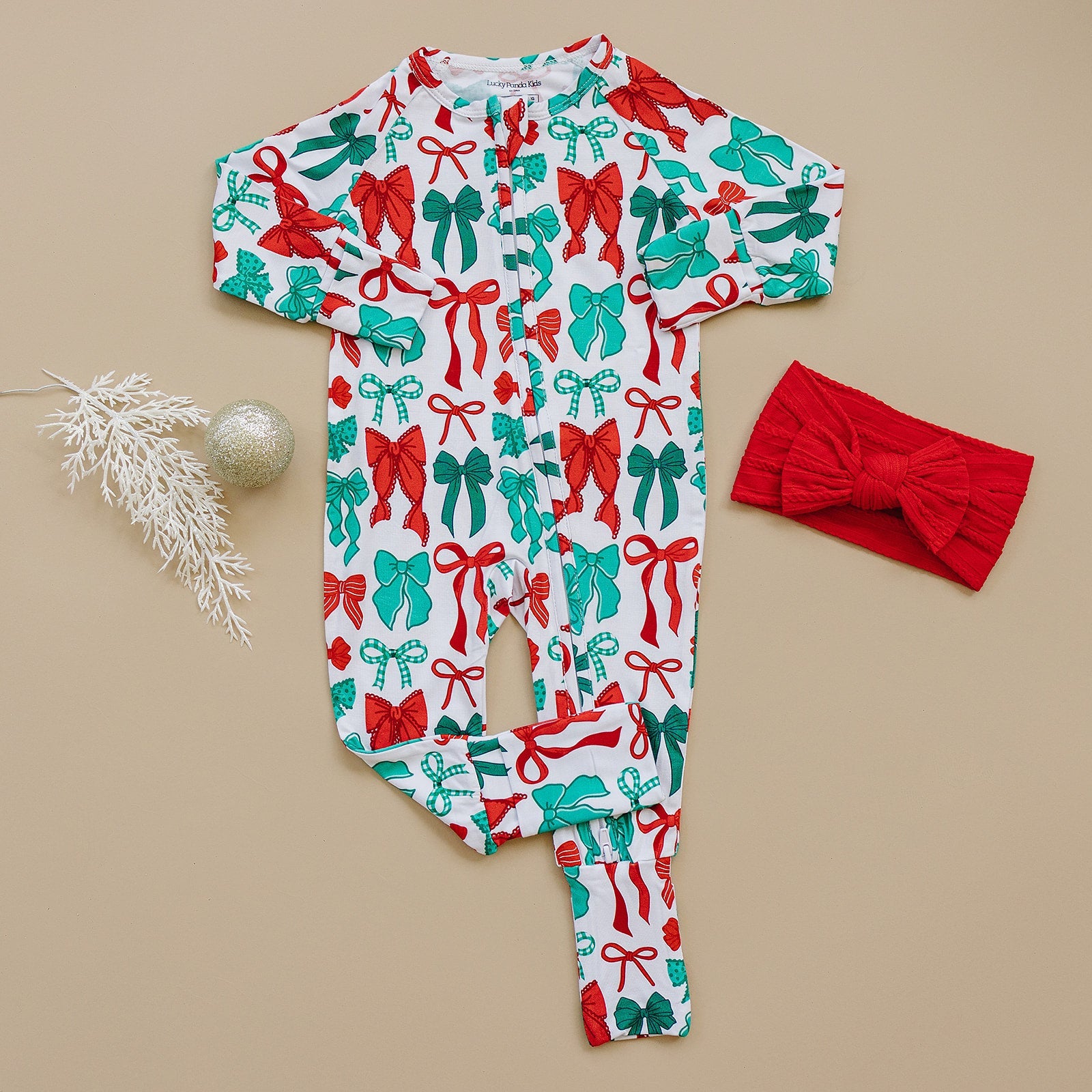 Bamboo Zip Romper | Merry Bows