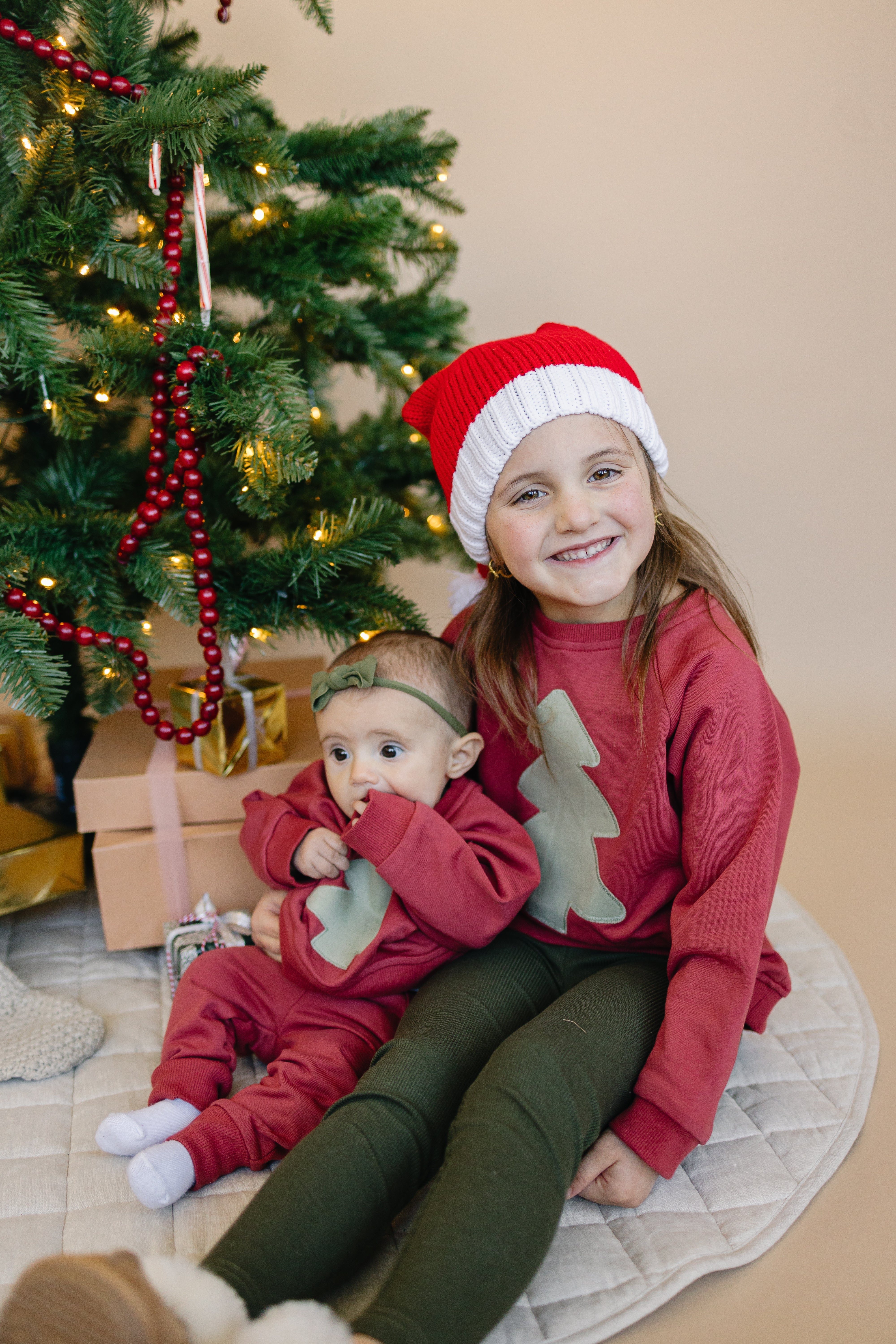 Christmas Tree Patch Sweatshirt