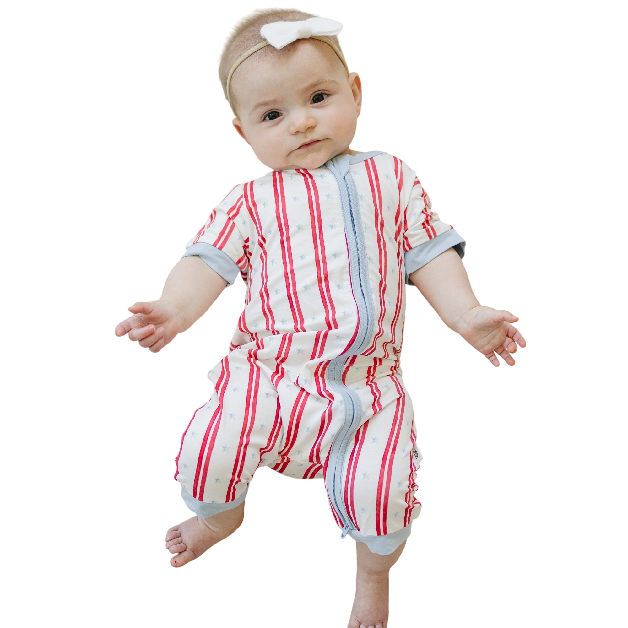 Stars & Stripes Bamboo Shorty Pajamas