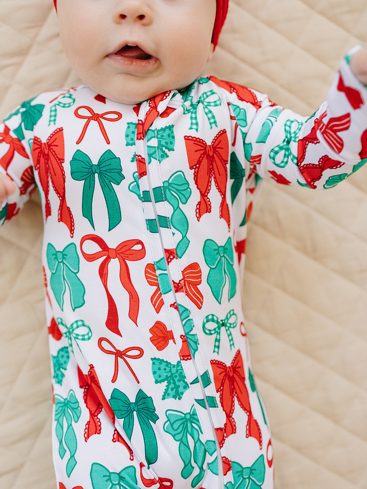 Bamboo Zip Romper | Merry Bows