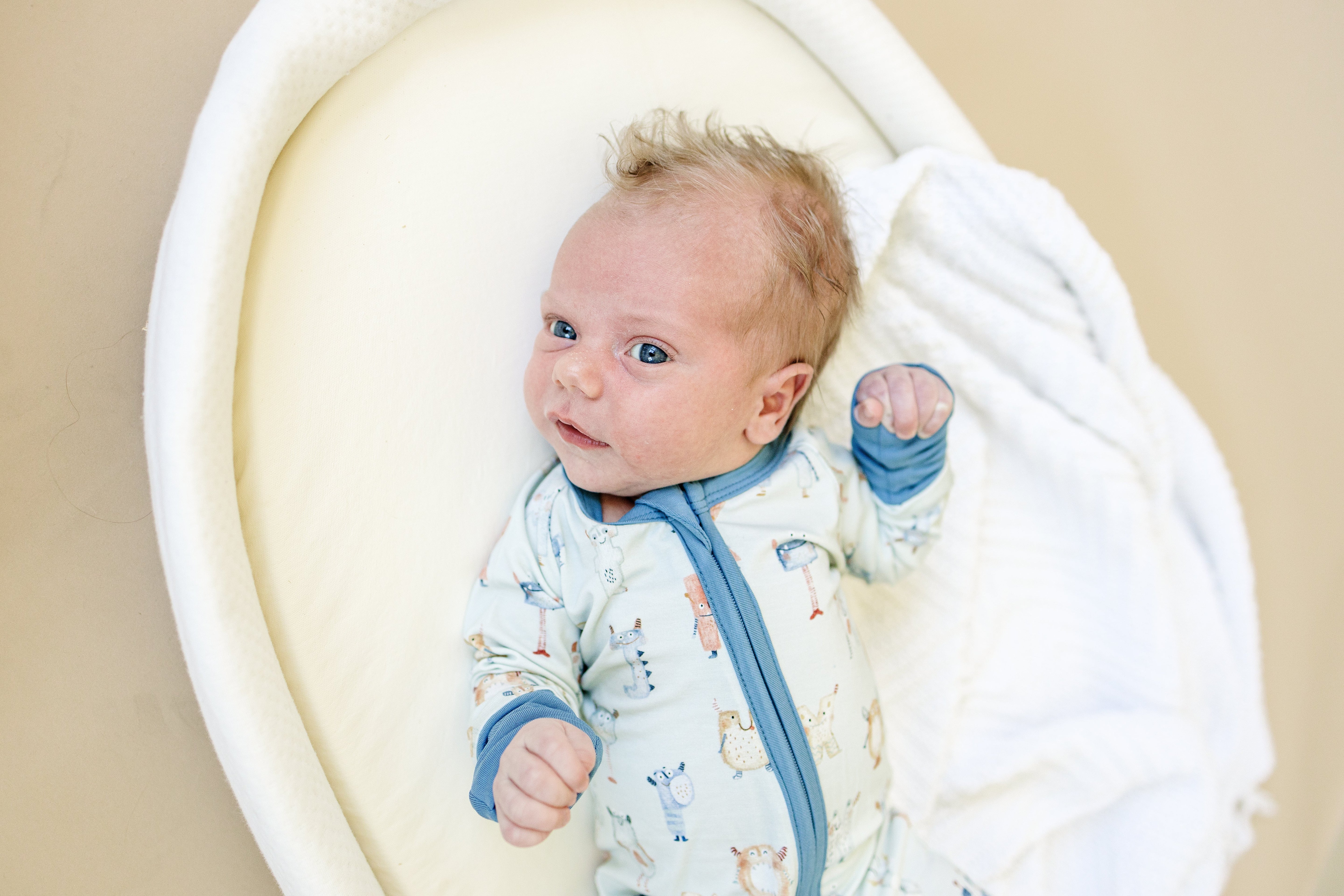 M Is For Monsters Zippy Romper