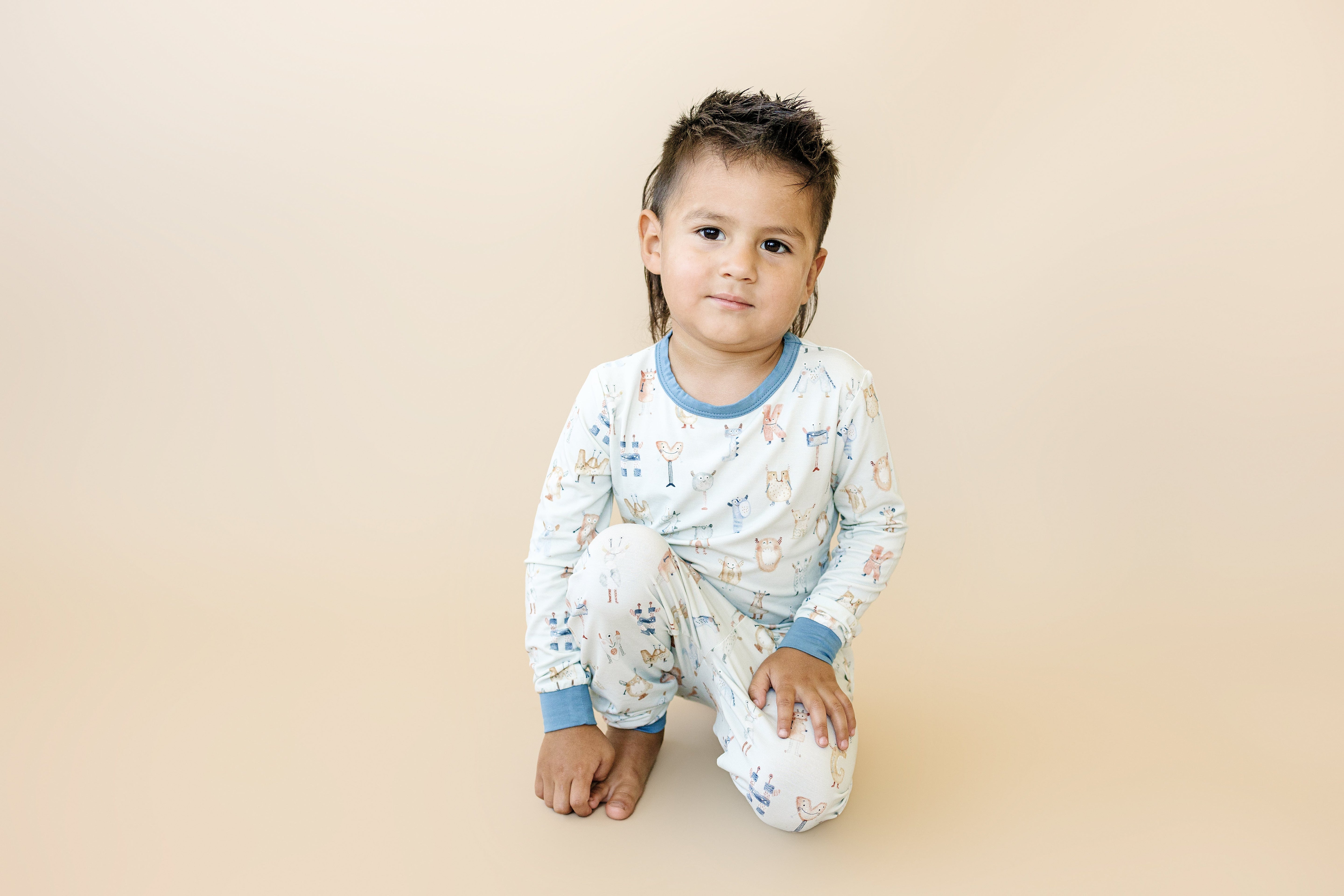 M Is For Monsters 2pc Bamboo Pajamas