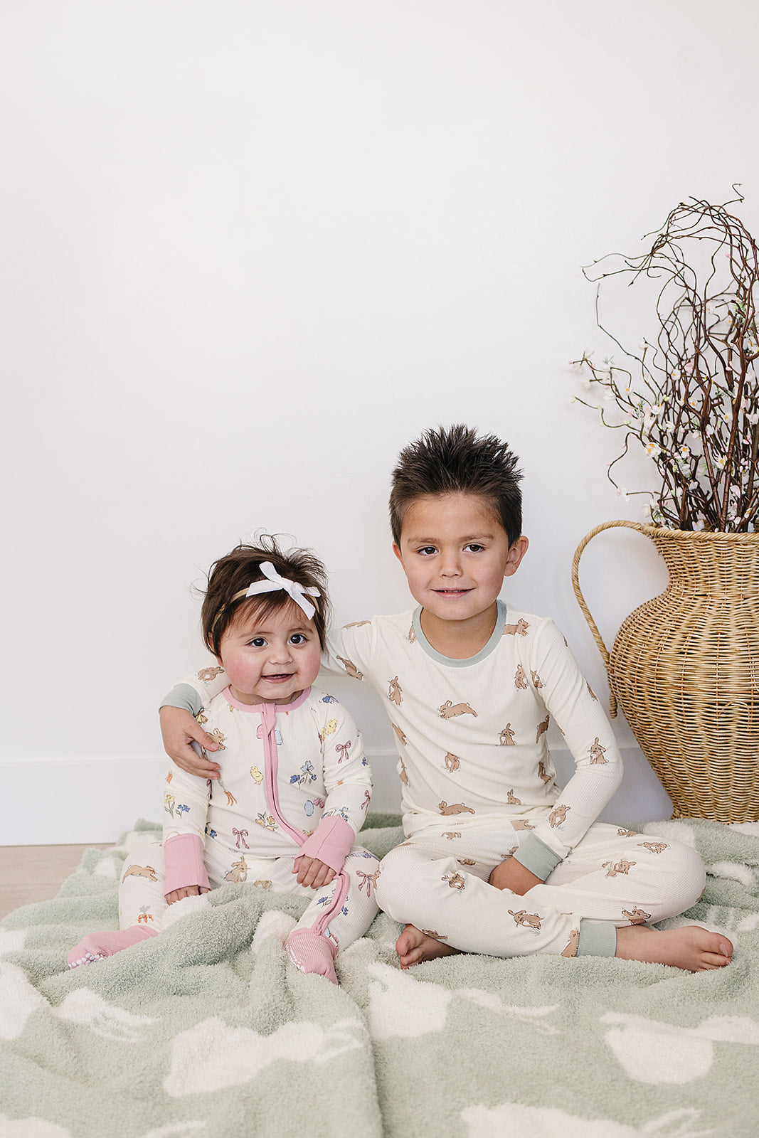 Bunny Ribbed Bamboo Cozy Set