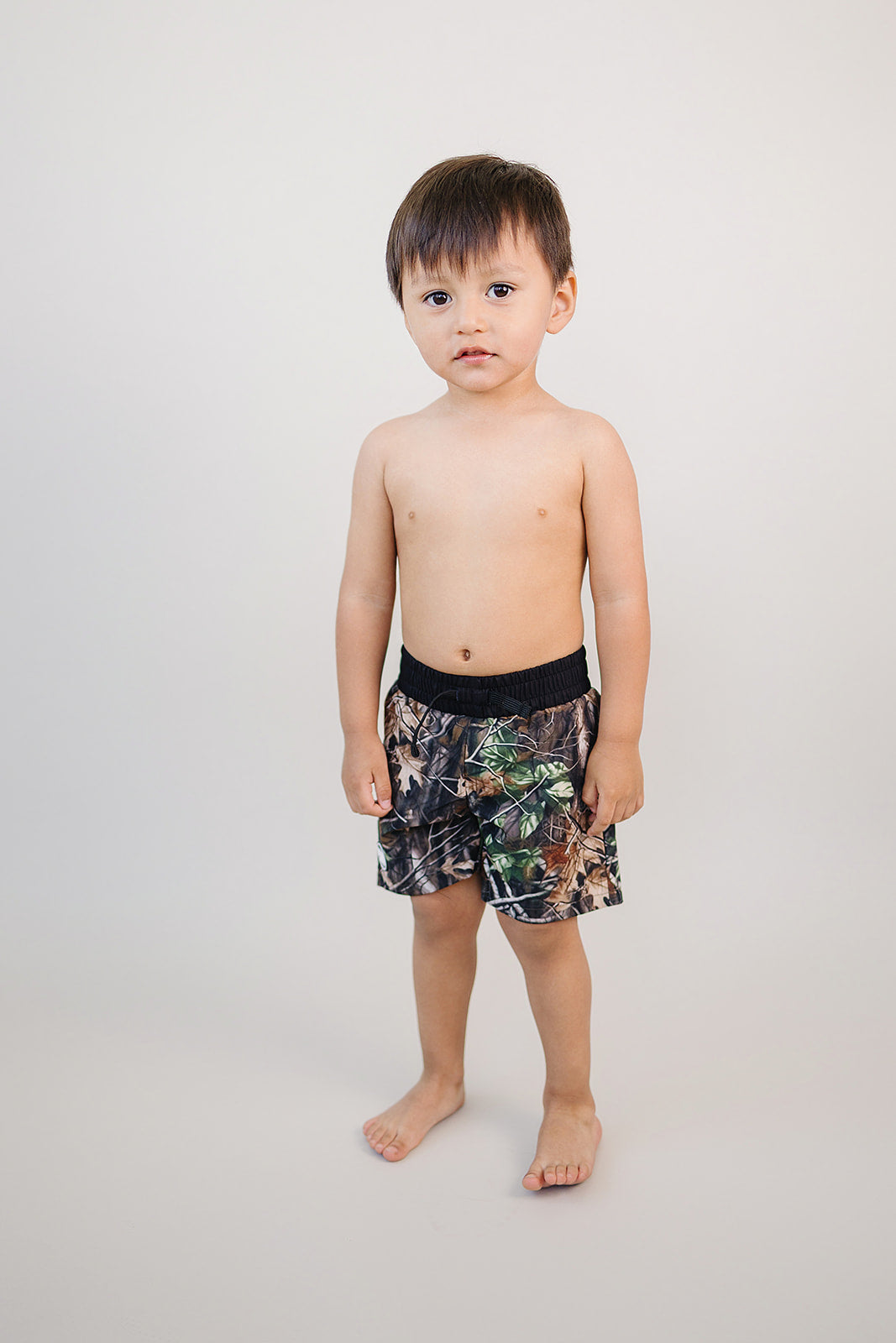 Swim Trunks | Brown Camo