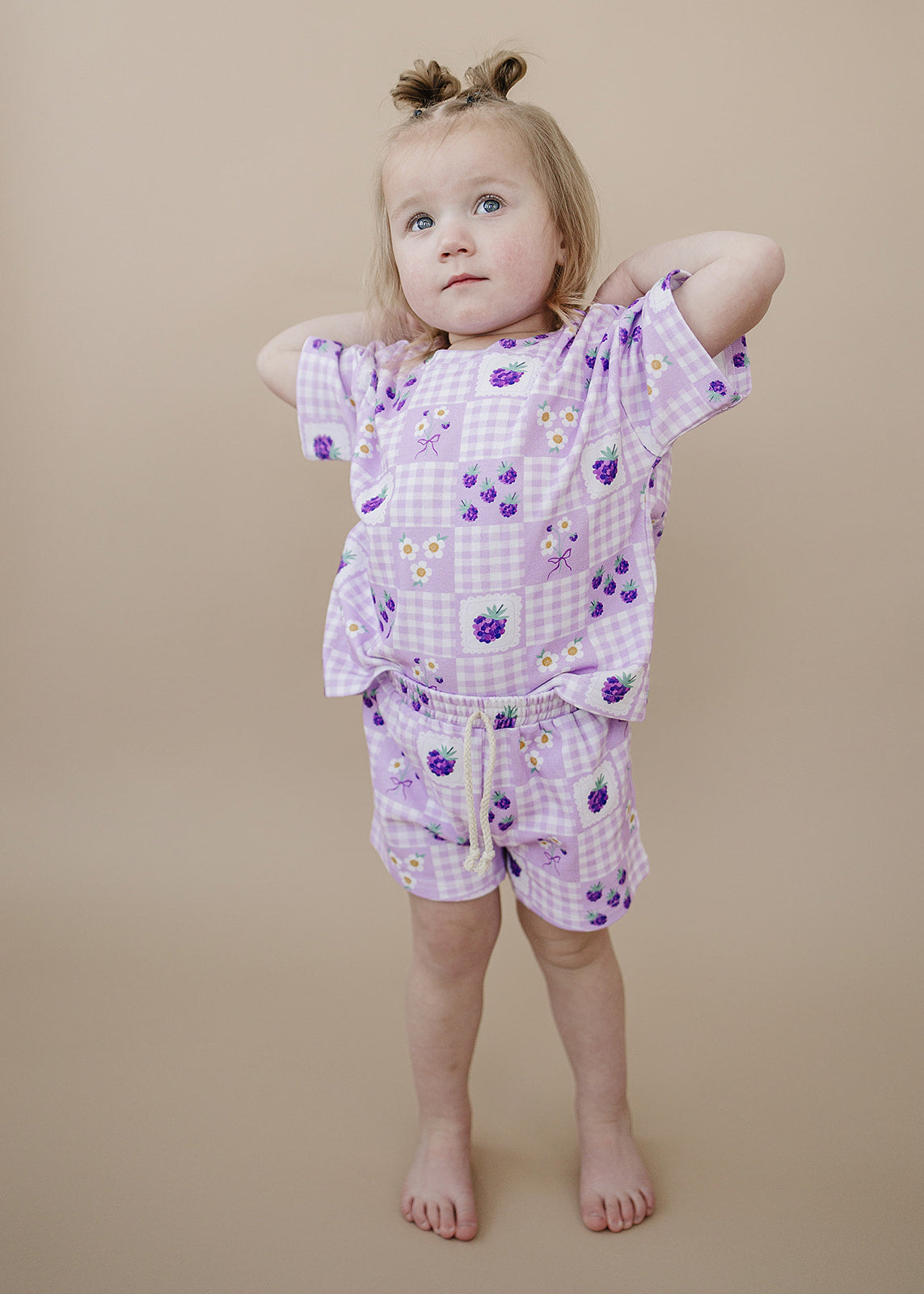 Shorts Set | Raspberry