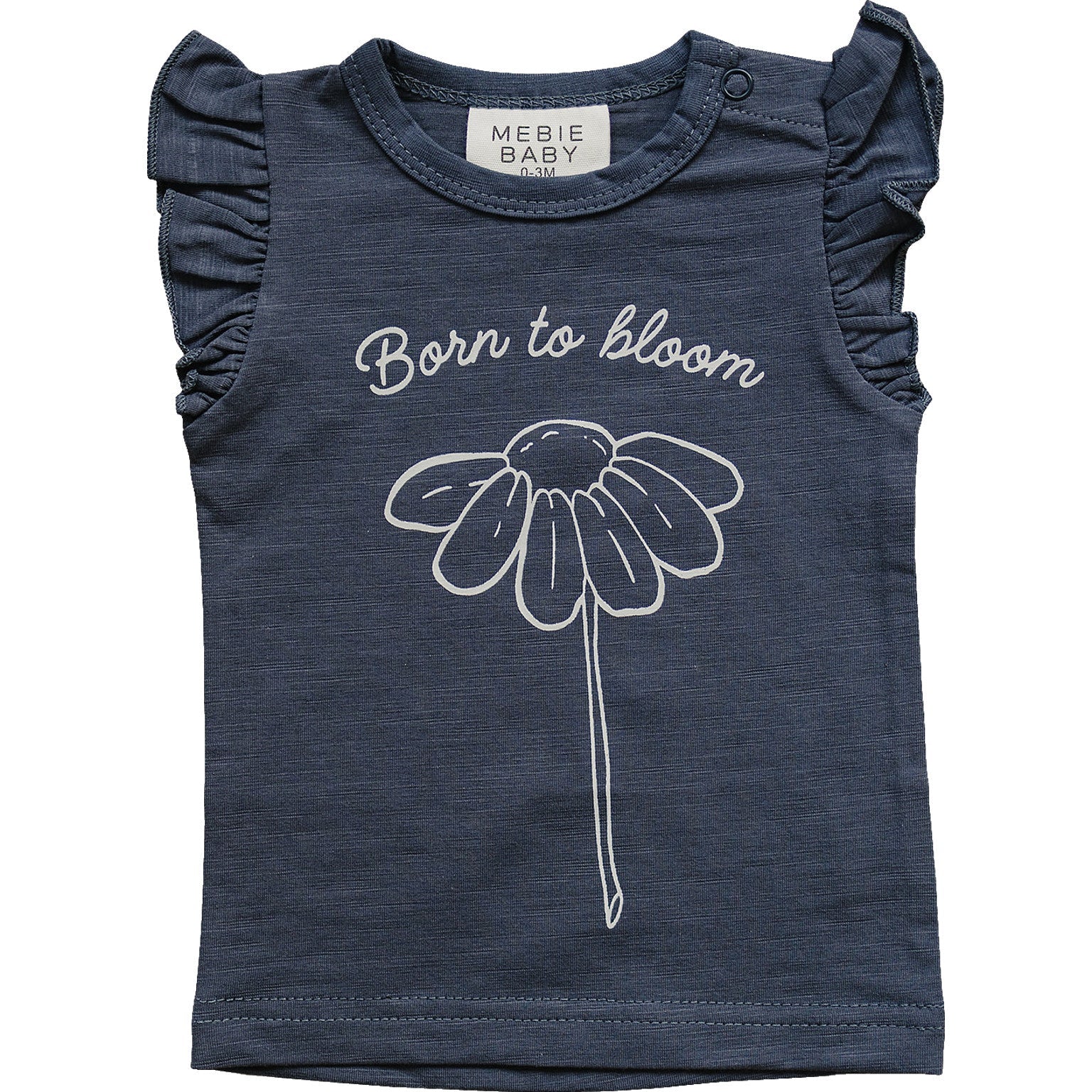 Born To Bloom Ruffle Tee