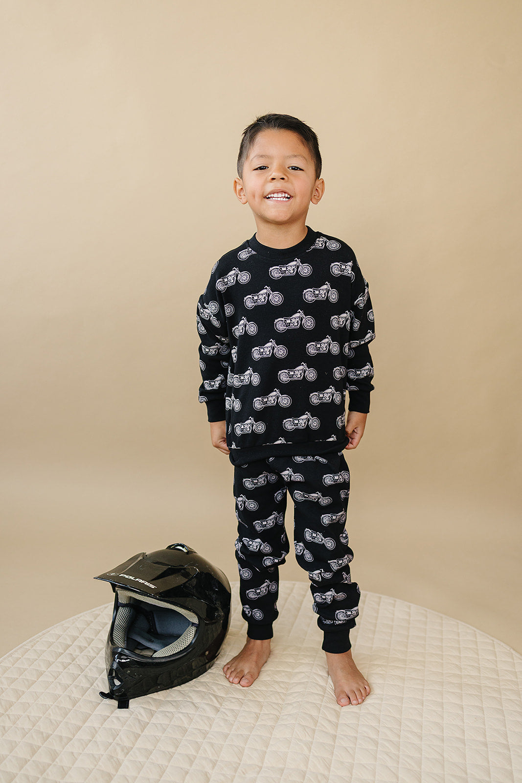 Jogger Set | Born To Ride Black