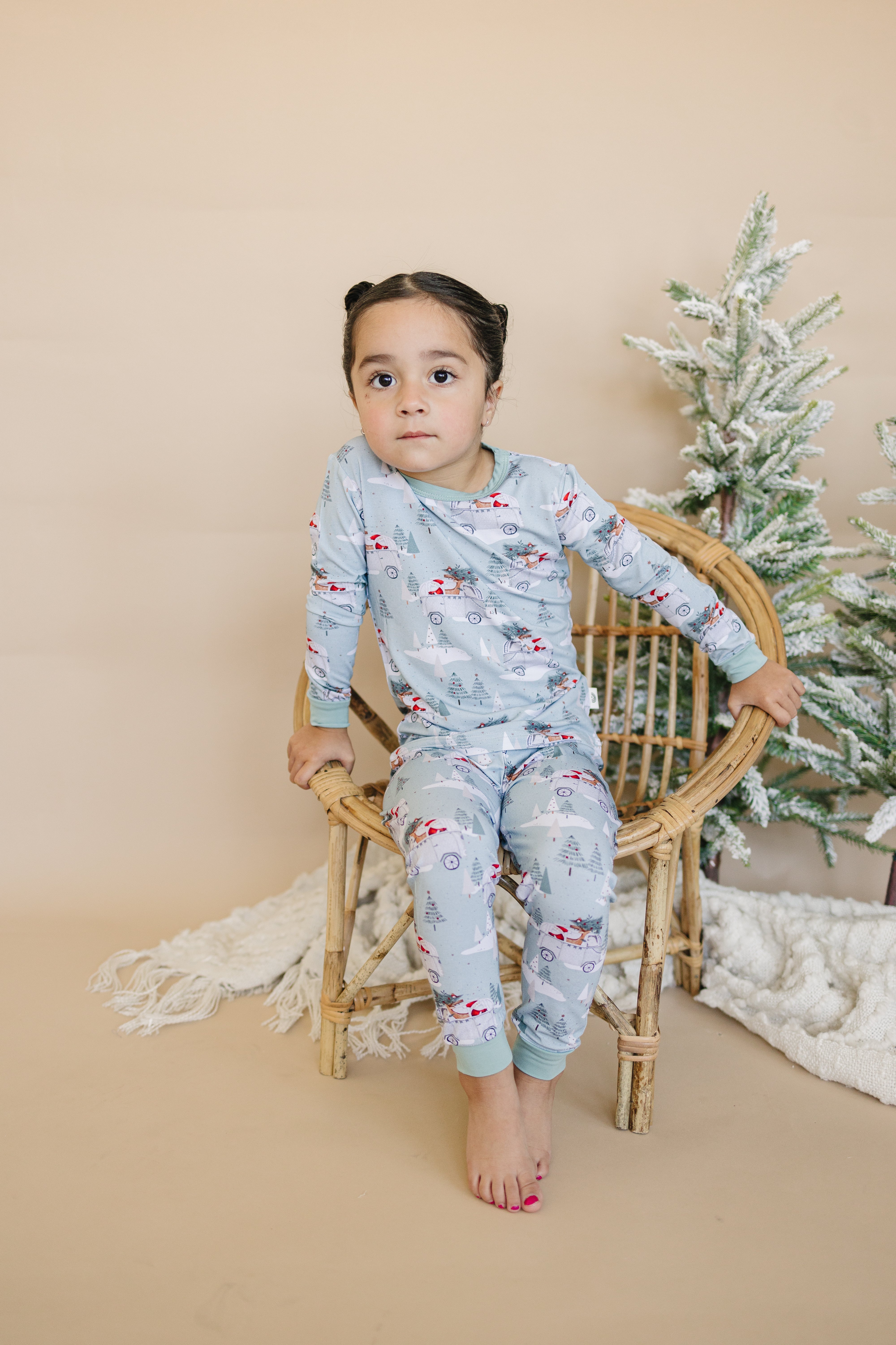 Cruisin' To Christmas 2pc Bamboo Pajamas