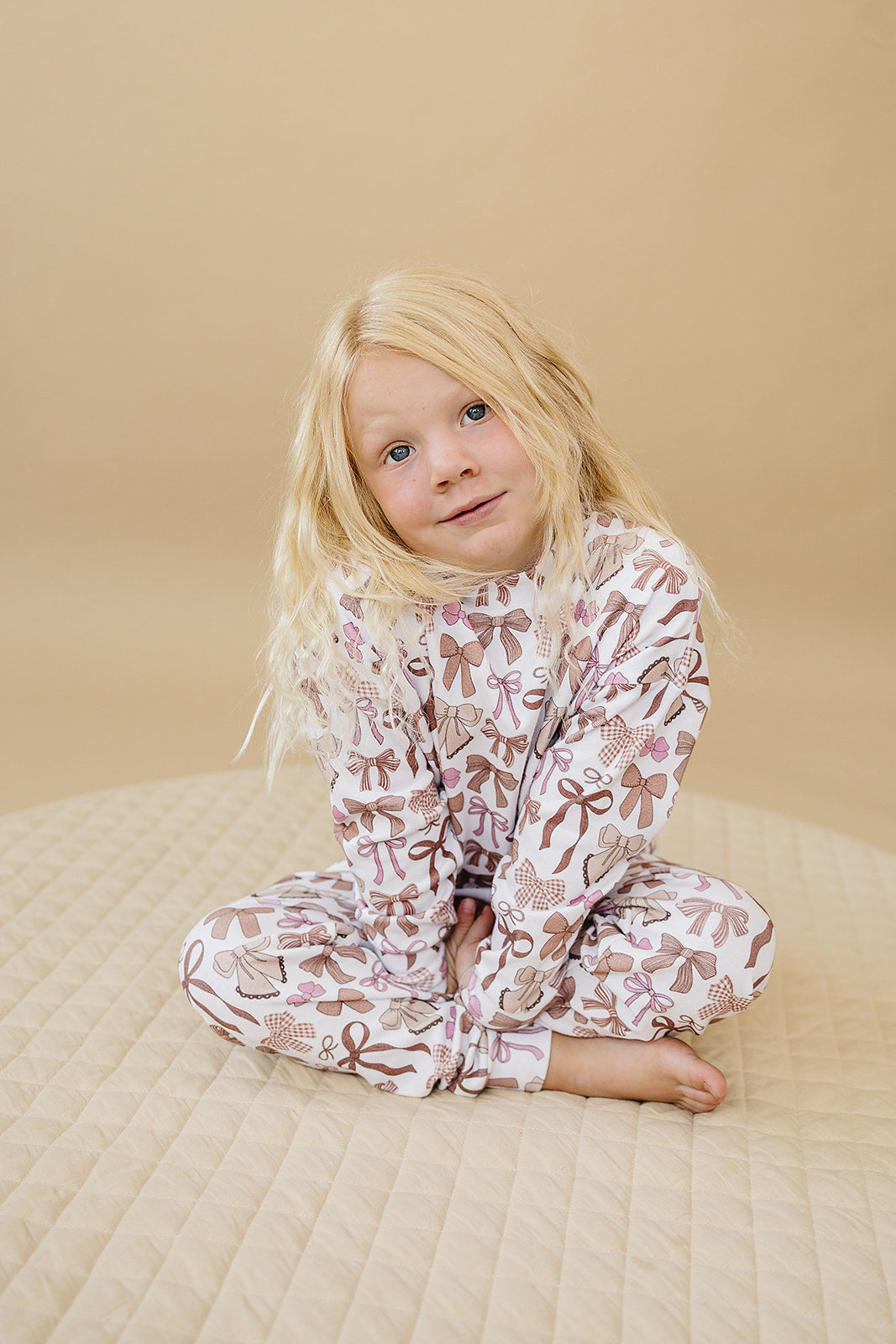 Jogger Set | Mocha Bows