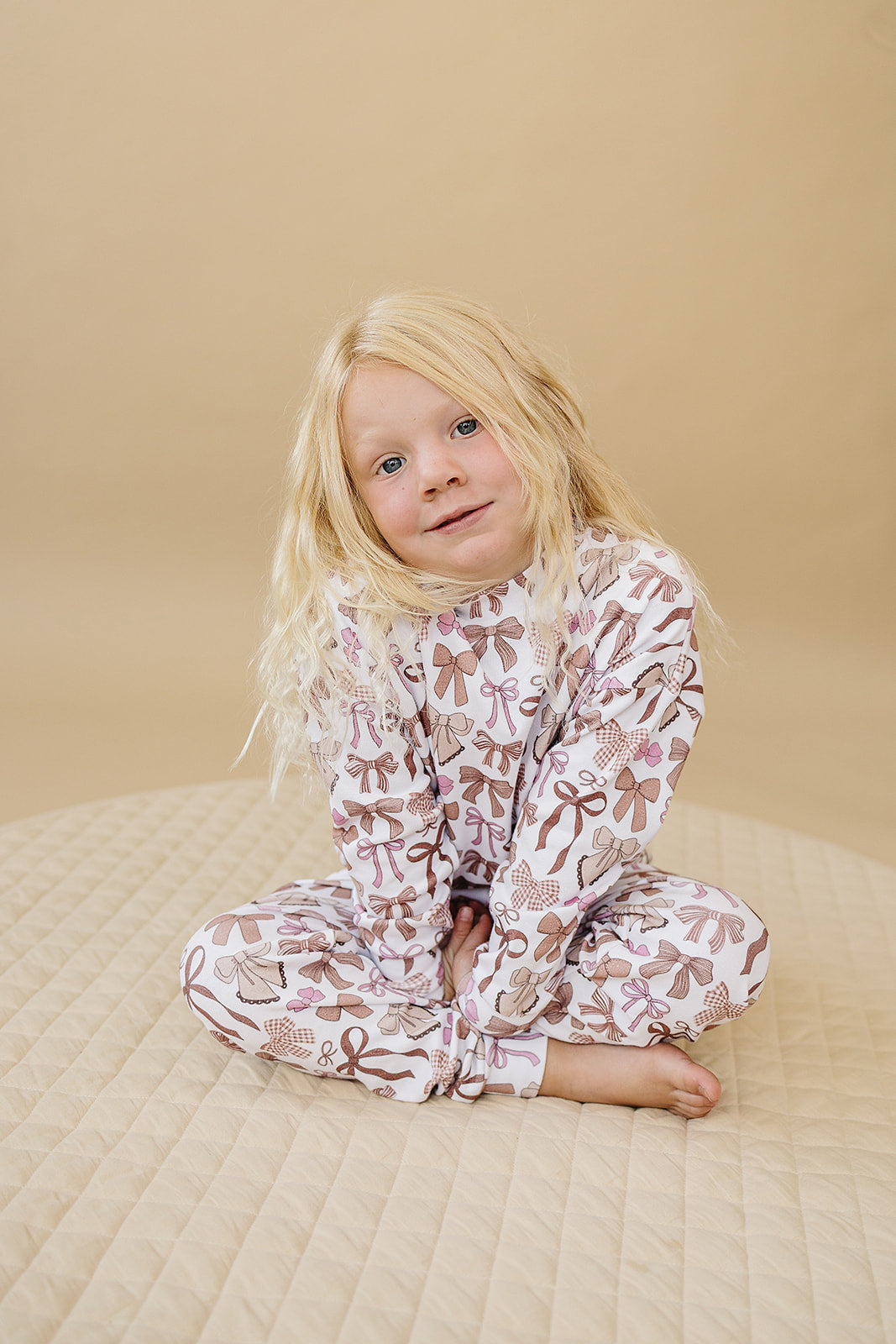 Jogger Set | Mocha Bows
