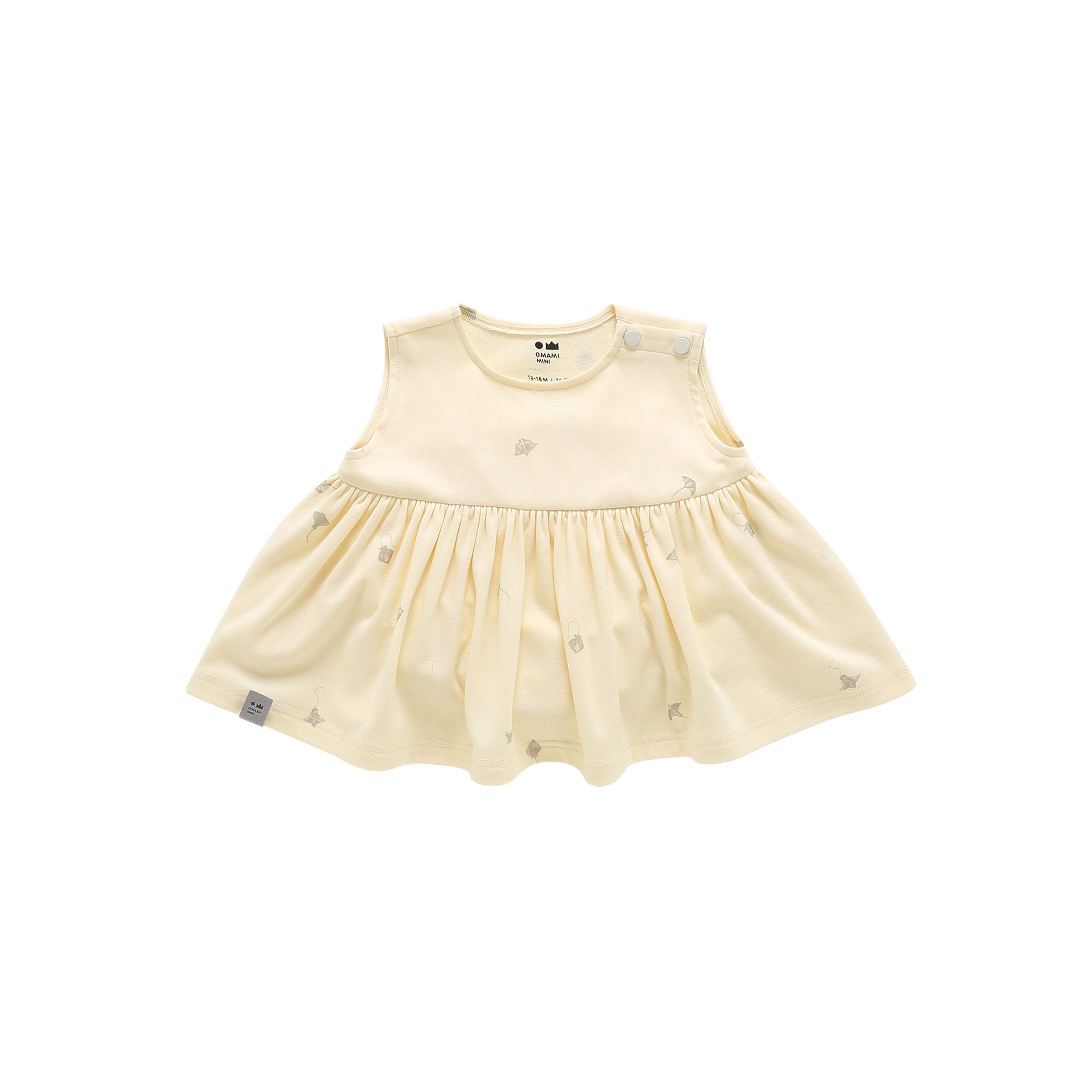 Baby Fit & Flare Dress | Cream